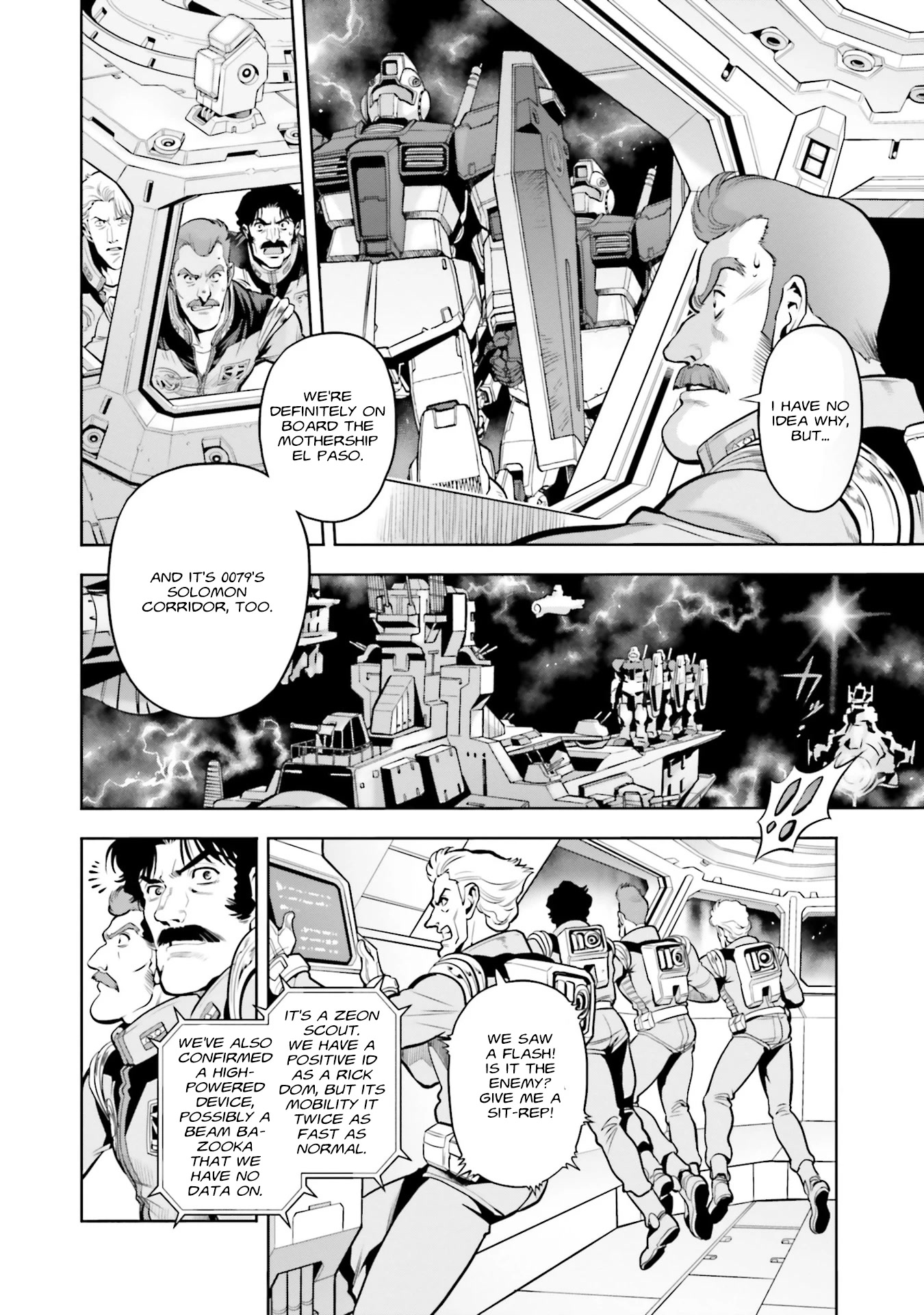Kidou Senshi Gundam 0083 Rebellion Chapter 91 page 23 - Chapter 91: The Immortal 4th Team