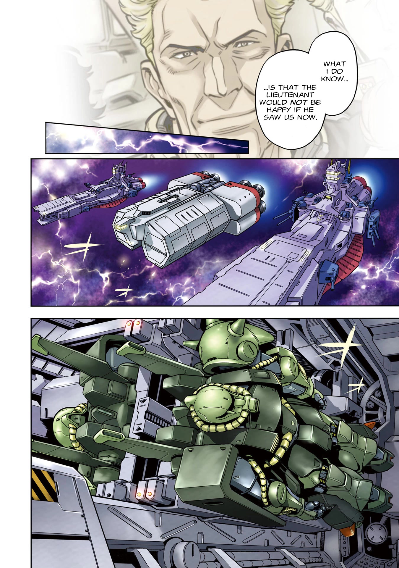 Kidou Senshi Gundam 0083 Rebellion Chapter 91 page 5 - Chapter 91: The Immortal 4th Team