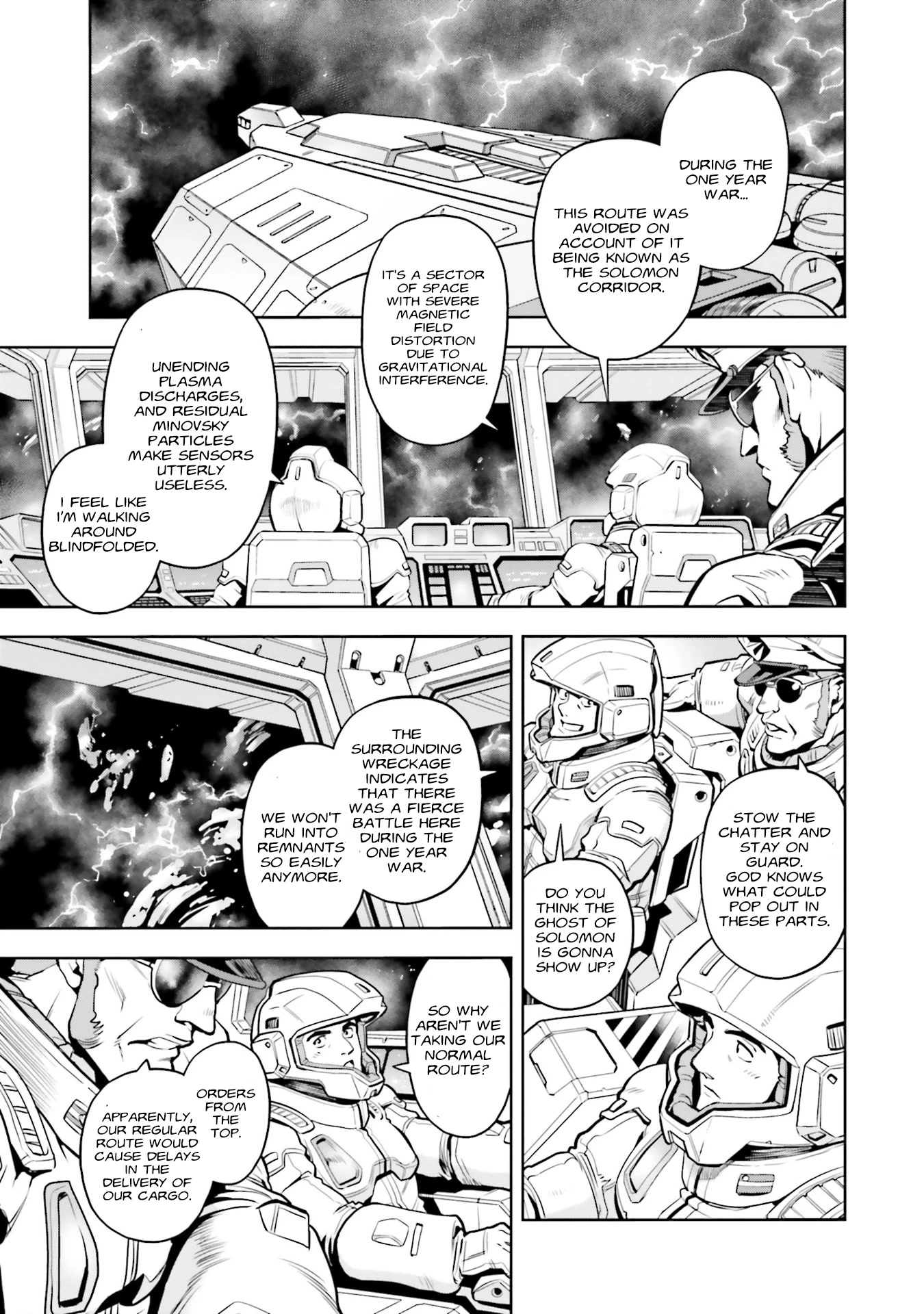 Kidou Senshi Gundam 0083 Rebellion Chapter 91 page 6 - Chapter 91: The Immortal 4th Team