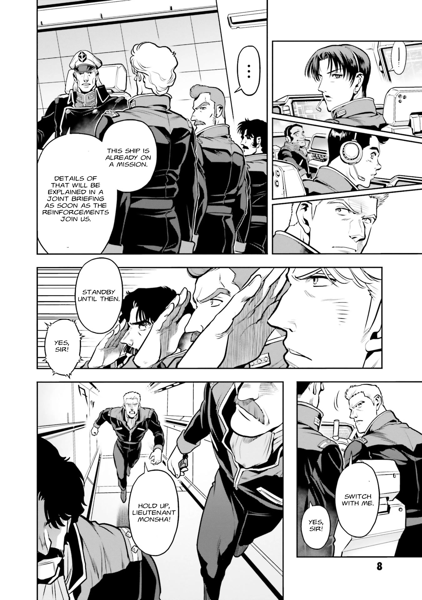Kidou Senshi Gundam 0083 Rebellion Chapter 91 page 9 - Chapter 91: The Immortal 4th Team