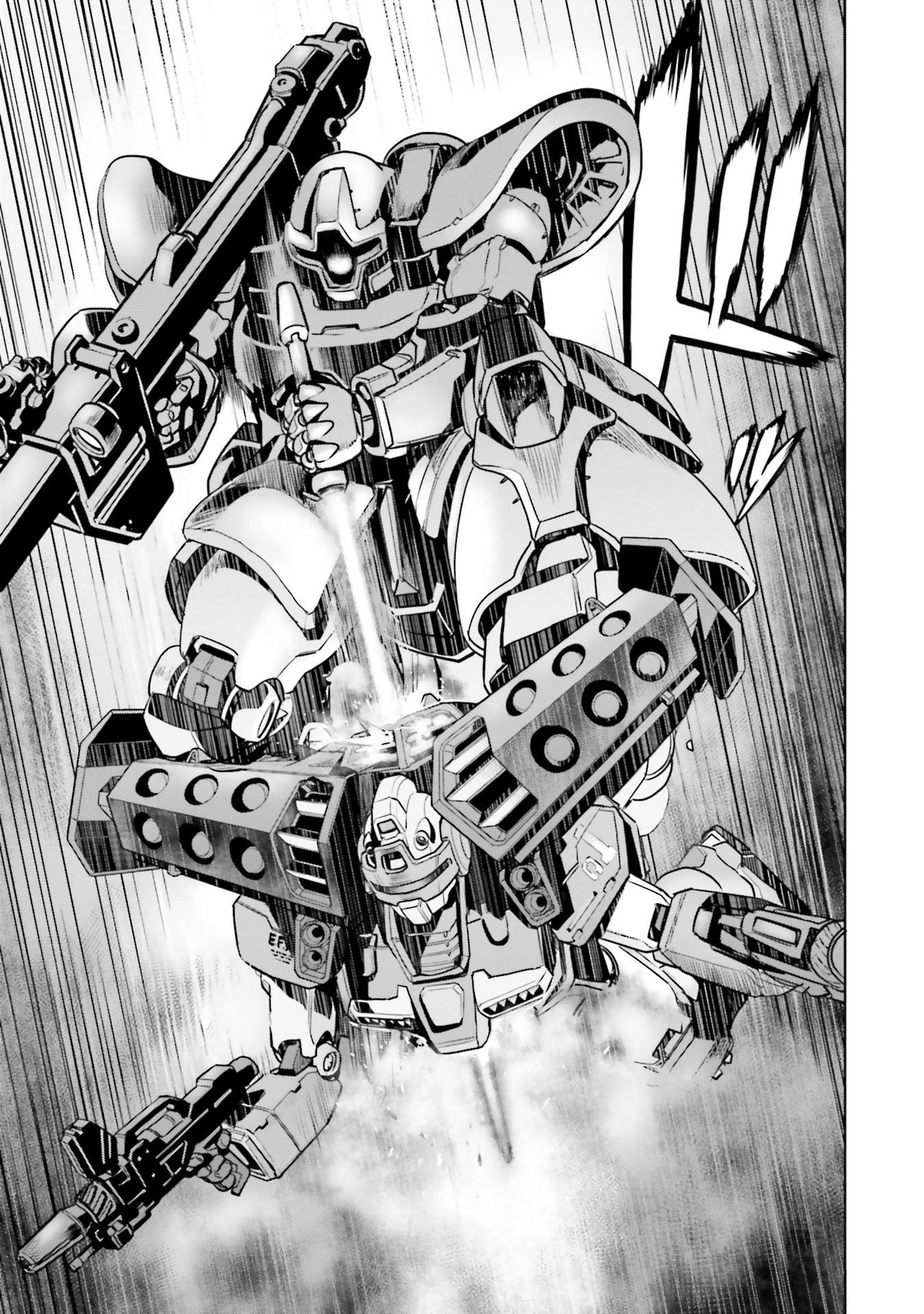 Kidou Senshi Gundam 0083 Rebellion Chapter 92 page 14 - Chapter 92: Nightmare of the Solomon Corridor