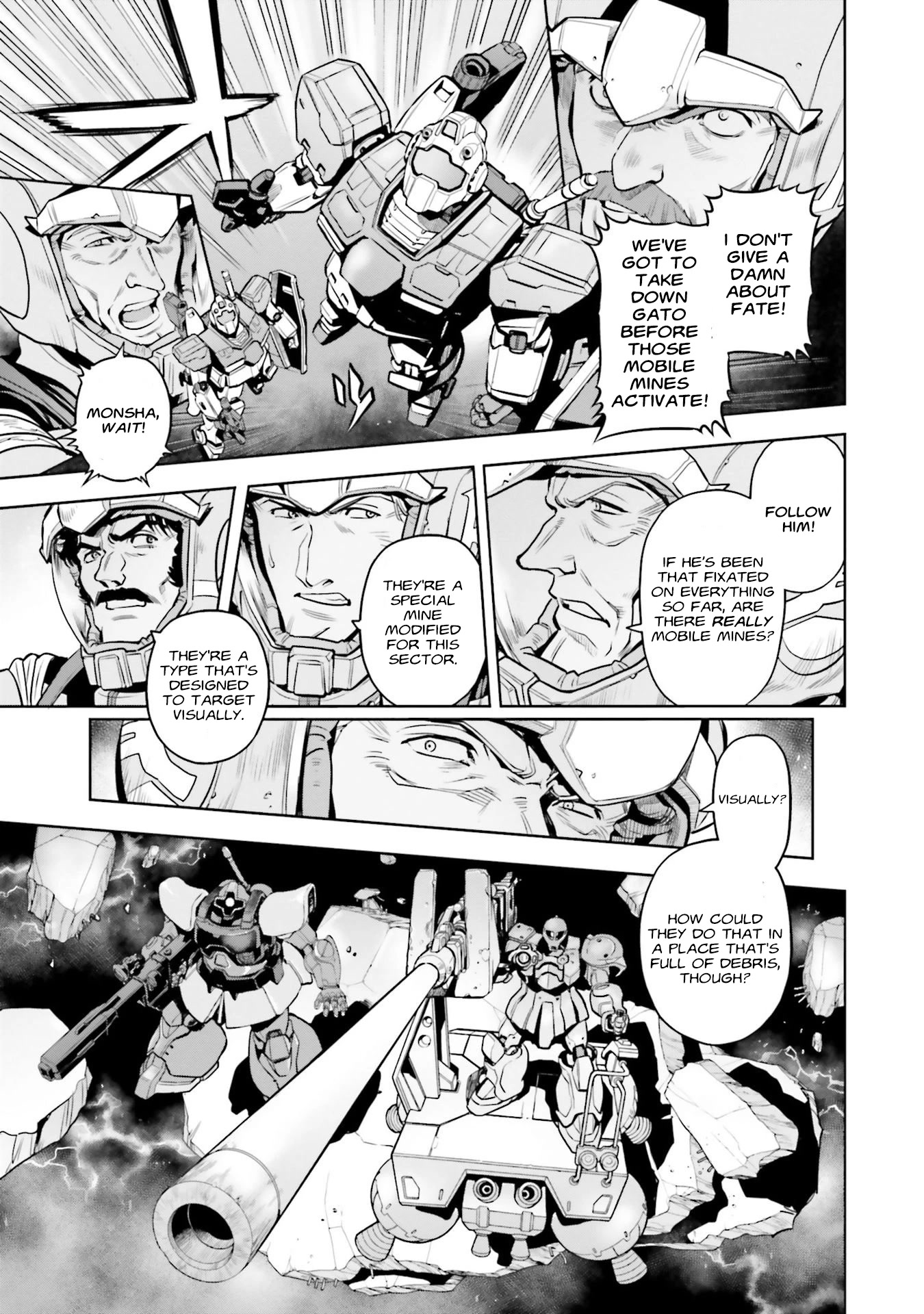 Kidou Senshi Gundam 0083 Rebellion Chapter 92 page 20 - Chapter 92: Nightmare of the Solomon Corridor