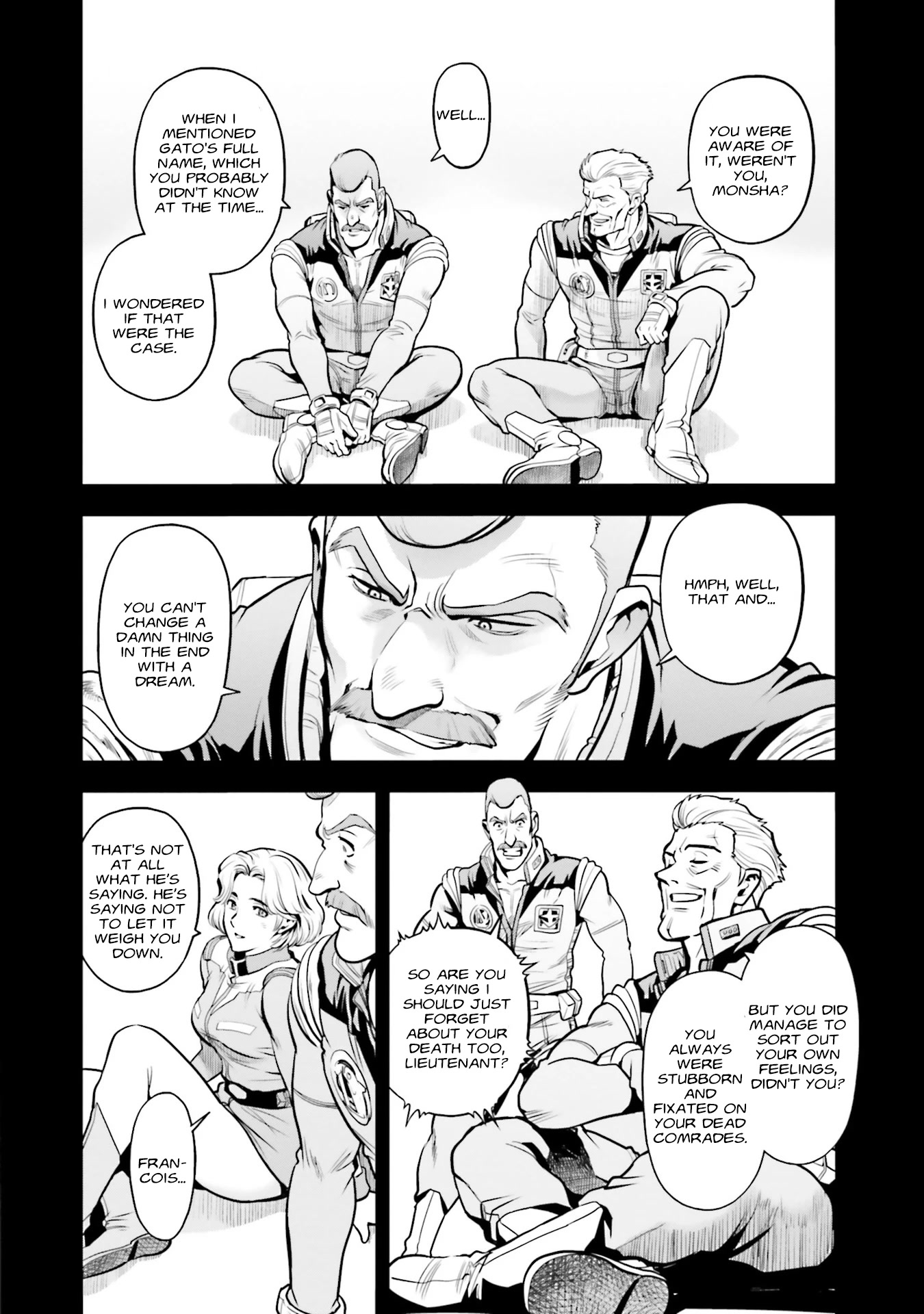 Kidou Senshi Gundam 0083 Rebellion Chapter 93 page 17 - Chapter 93: Bittersweet Memory