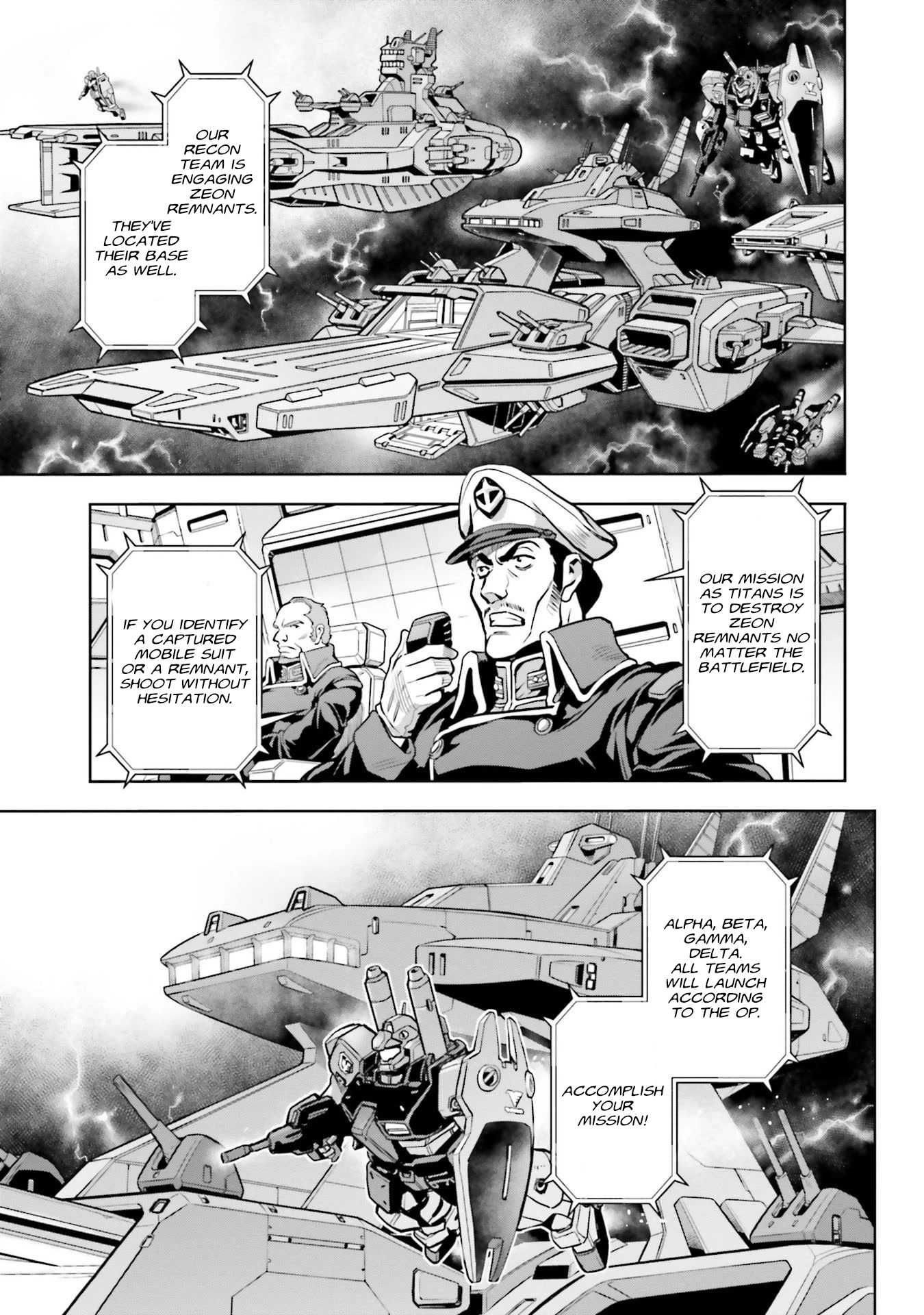 Kidou Senshi Gundam 0083 Rebellion Chapter 93 page 20 - Chapter 93: Bittersweet Memory