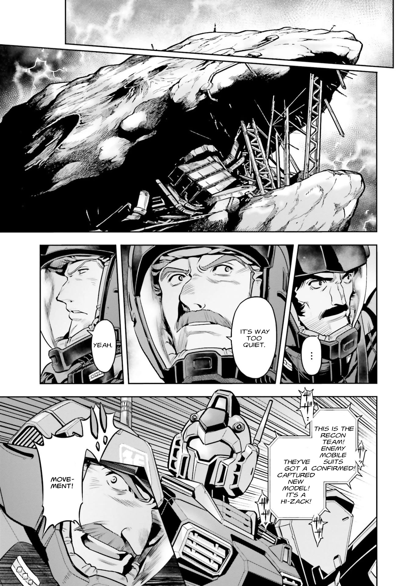 Kidou Senshi Gundam 0083 Rebellion Chapter 93 page 28 - Chapter 93: Bittersweet Memory