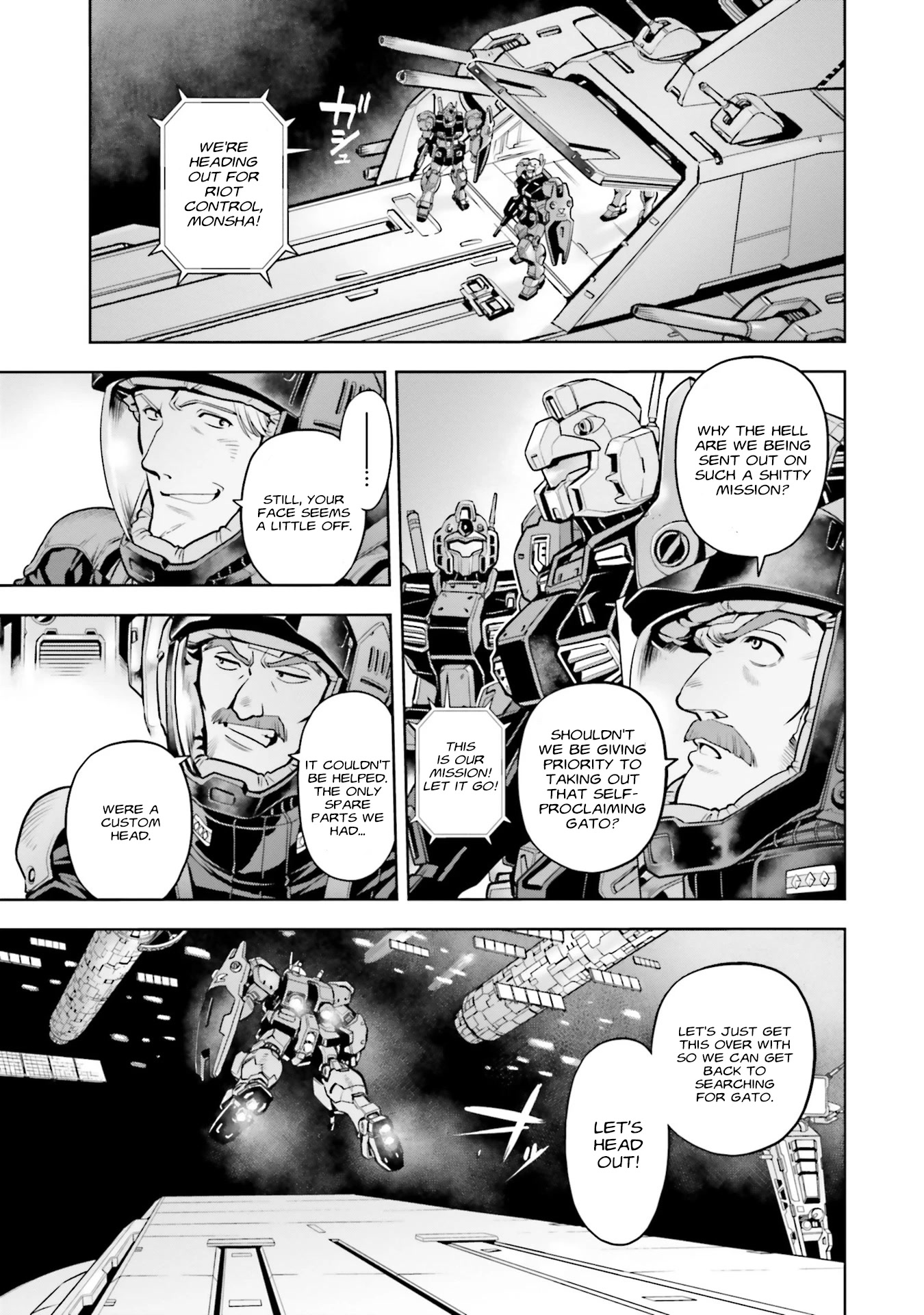 Kidou Senshi Gundam 0083 Rebellion Chapter 94 page 32 - Chapter 94: Farm Colony