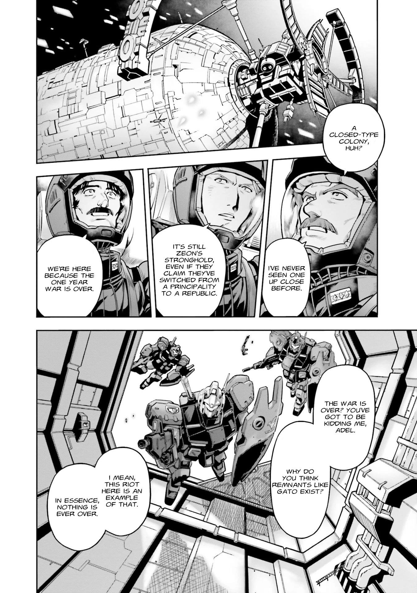 Kidou Senshi Gundam 0083 Rebellion Chapter 94 page 33 - Chapter 94: Farm Colony