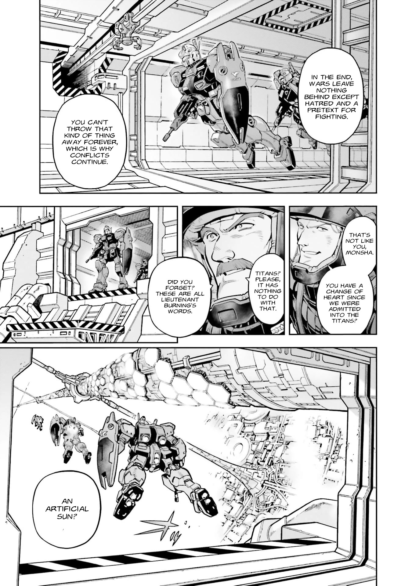 Kidou Senshi Gundam 0083 Rebellion Chapter 94 page 34 - Chapter 94: Farm Colony