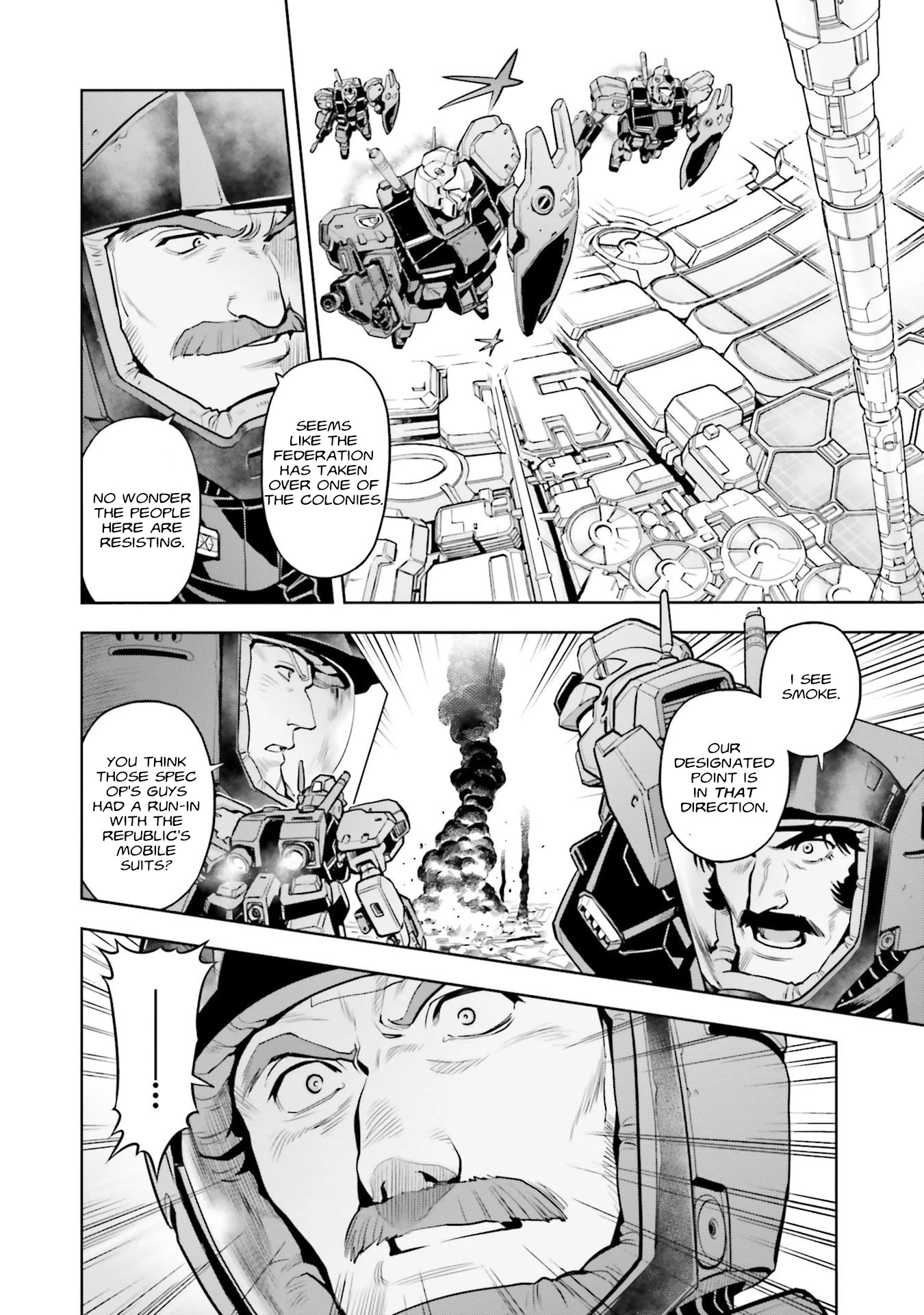 Kidou Senshi Gundam 0083 Rebellion Chapter 94 page 35 - Chapter 94: Farm Colony