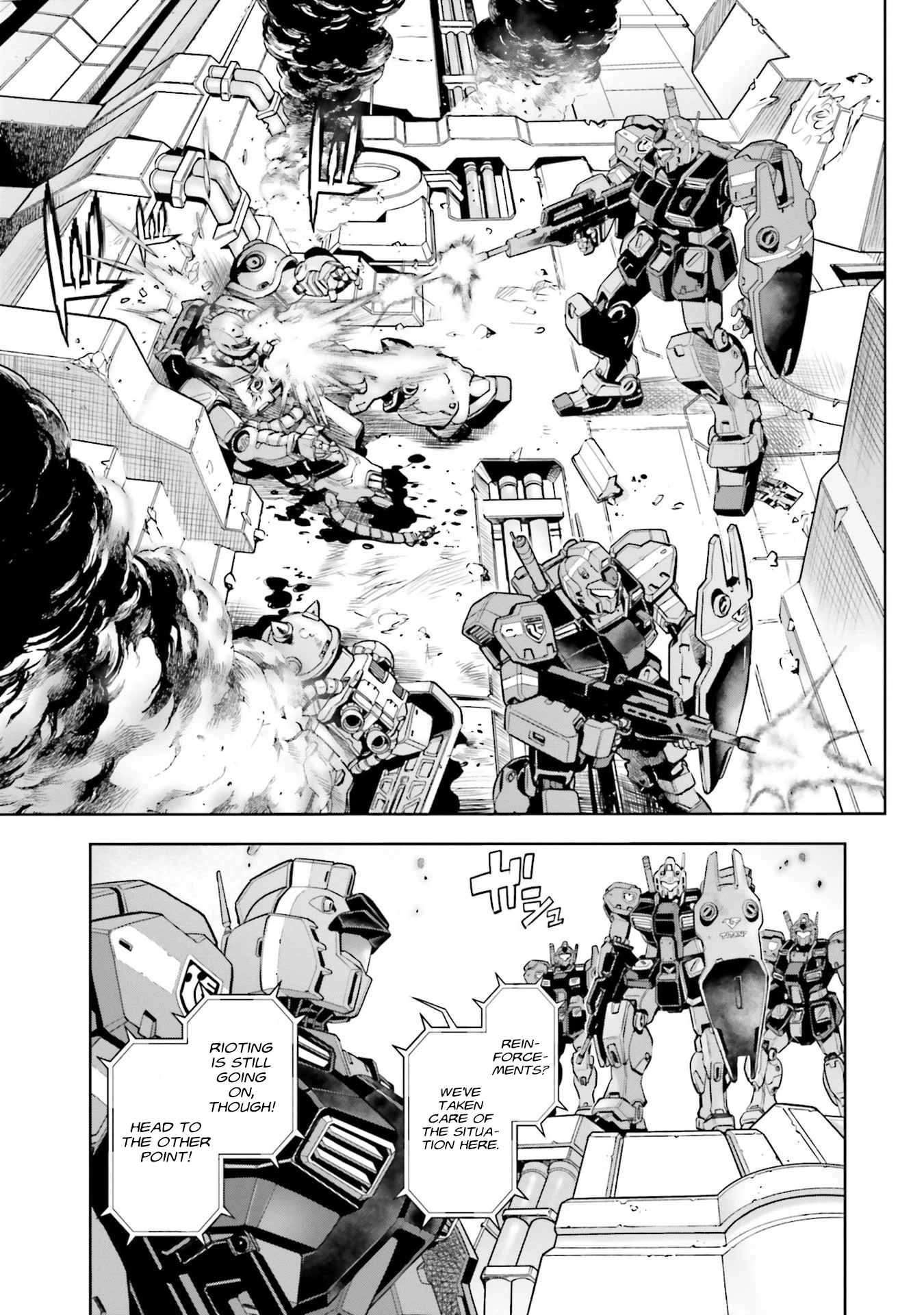 Kidou Senshi Gundam 0083 Rebellion Chapter 94 page 36 - Chapter 94: Farm Colony