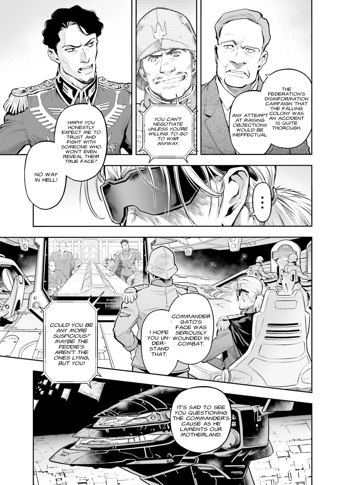 Kidou Senshi Gundam 0083 Rebellion Chapter 95 page 10 - Chapter 95: Neo Fleet
