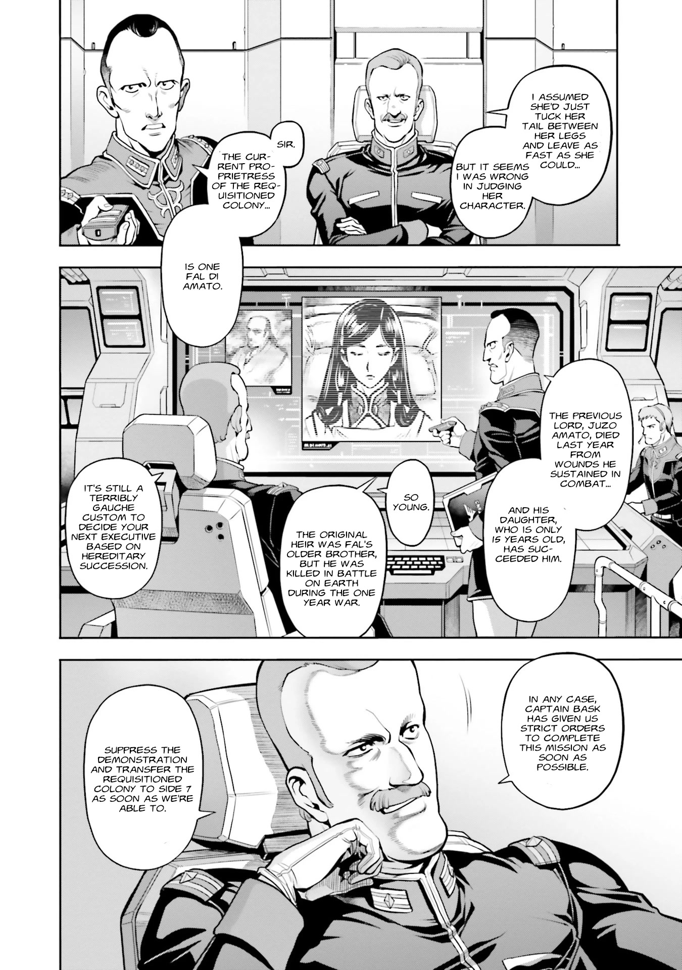 Kidou Senshi Gundam 0083 Rebellion Chapter 95 page 5 - Chapter 95: Neo Fleet