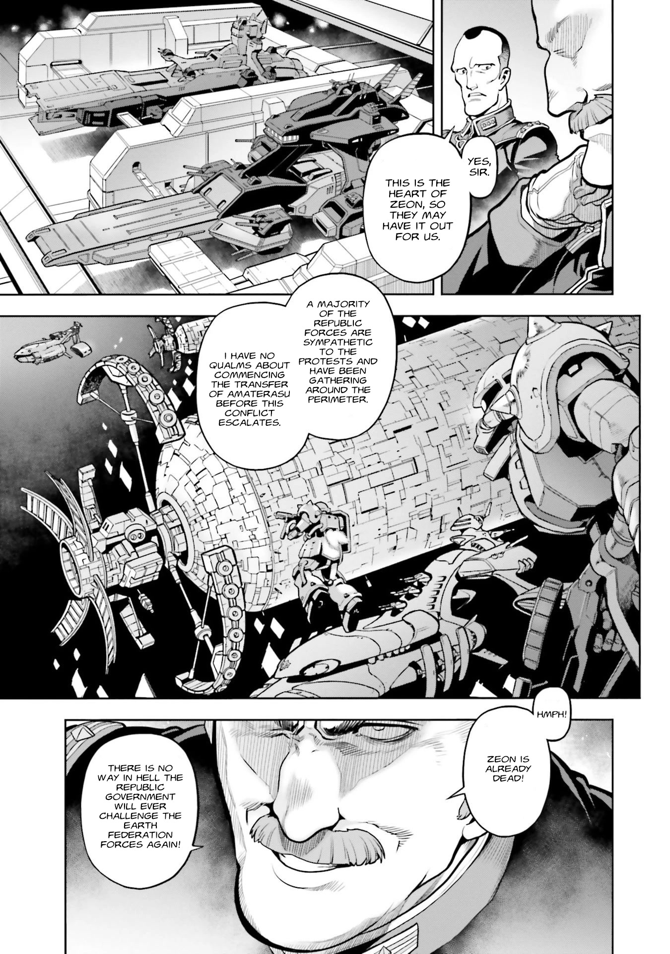 Kidou Senshi Gundam 0083 Rebellion Chapter 95 page 6 - Chapter 95: Neo Fleet