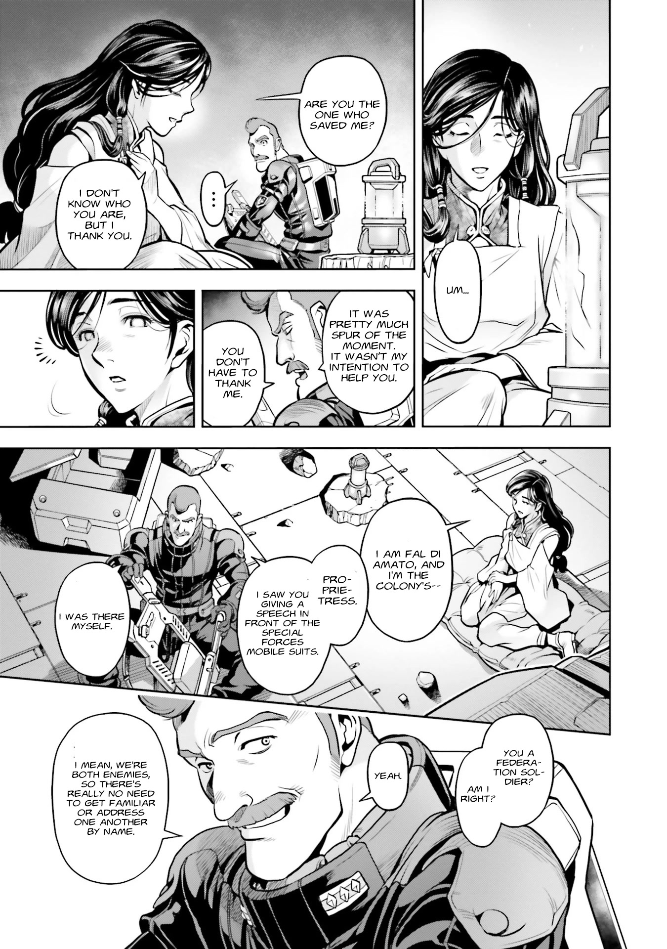 Kidou Senshi Gundam 0083 Rebellion Chapter 96 page 10 - Chapter 96: For Our Homeland