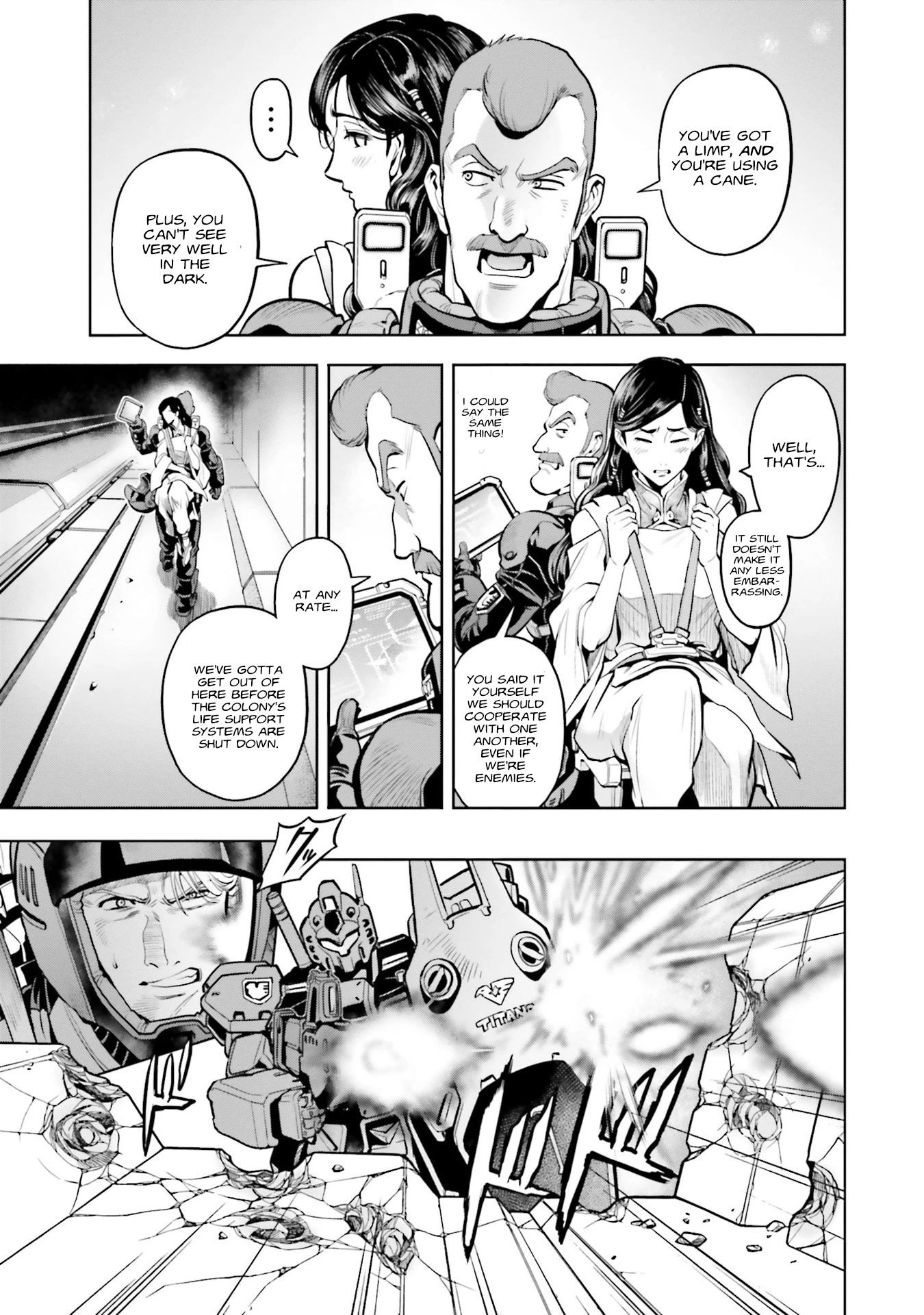 Kidou Senshi Gundam 0083 Rebellion Chapter 96 page 12 - Chapter 96: For Our Homeland