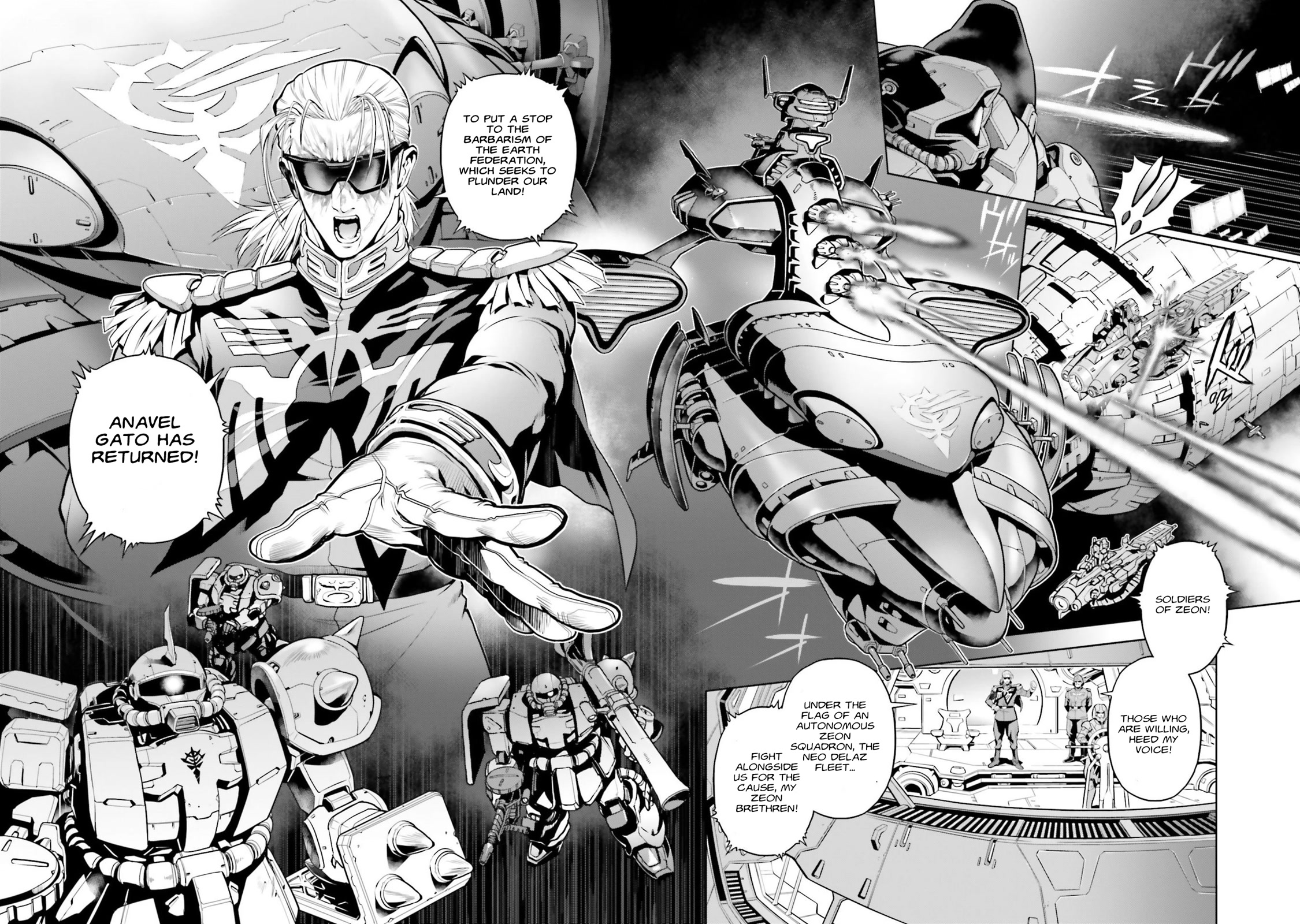 Kidou Senshi Gundam 0083 Rebellion Chapter 96 page 2 - Chapter 96: For Our Homeland