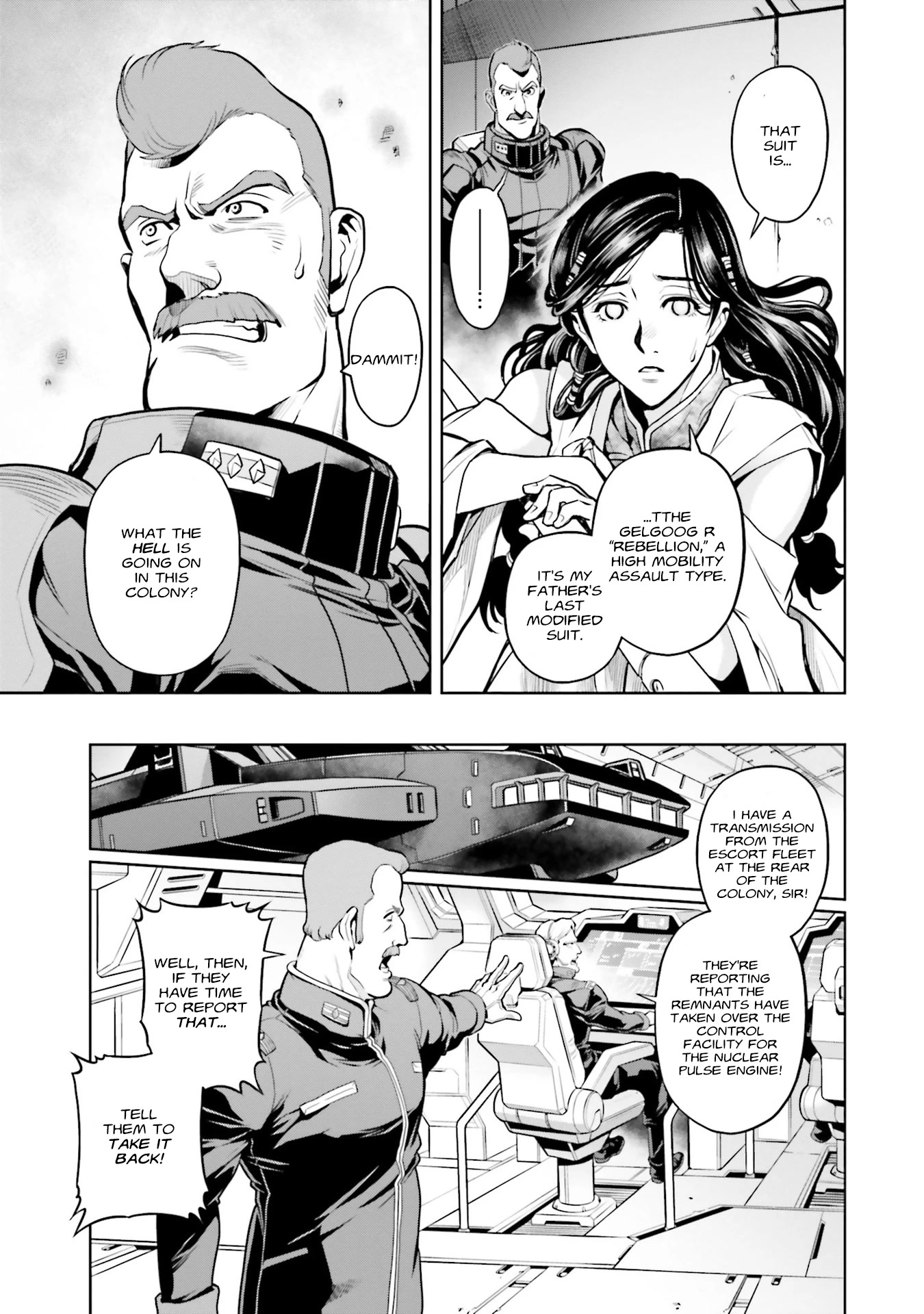 Kidou Senshi Gundam 0083 Rebellion Chapter 96 page 28 - Chapter 96: For Our Homeland