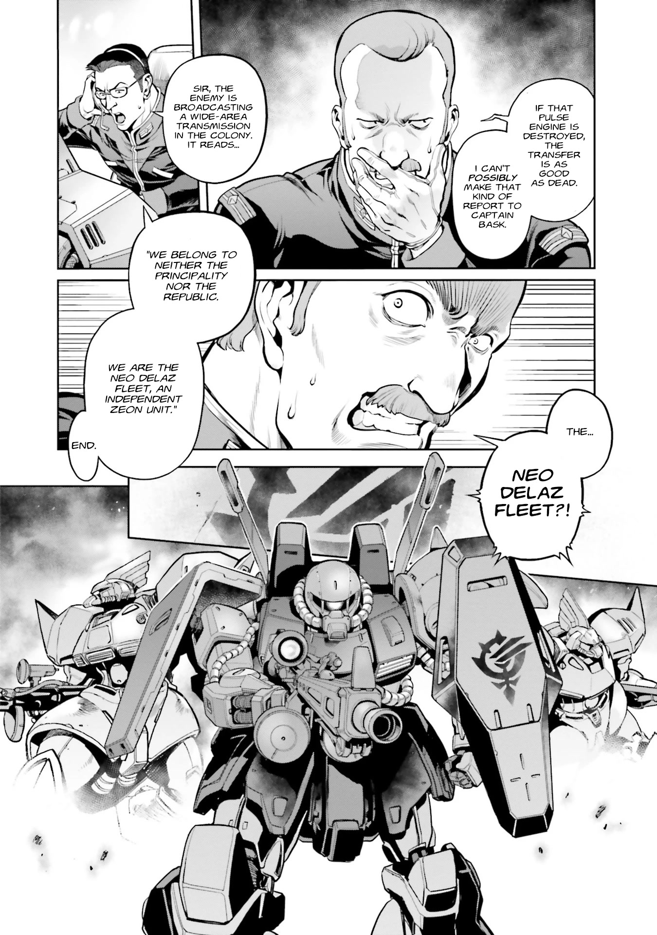 Kidou Senshi Gundam 0083 Rebellion Chapter 96 page 29 - Chapter 96: For Our Homeland