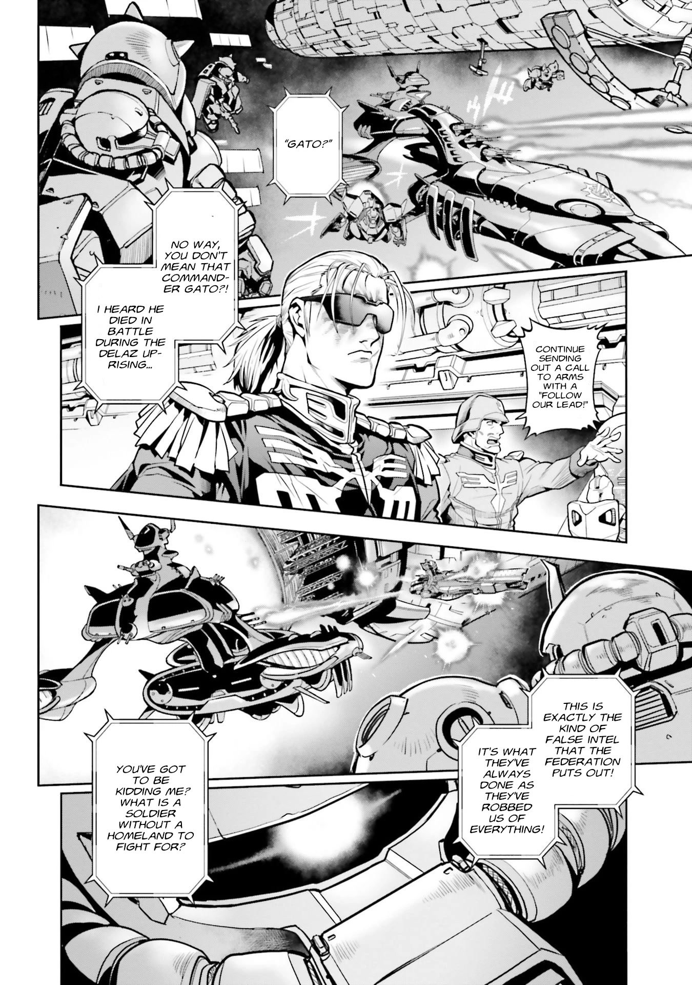 Kidou Senshi Gundam 0083 Rebellion Chapter 96 page 3 - Chapter 96: For Our Homeland