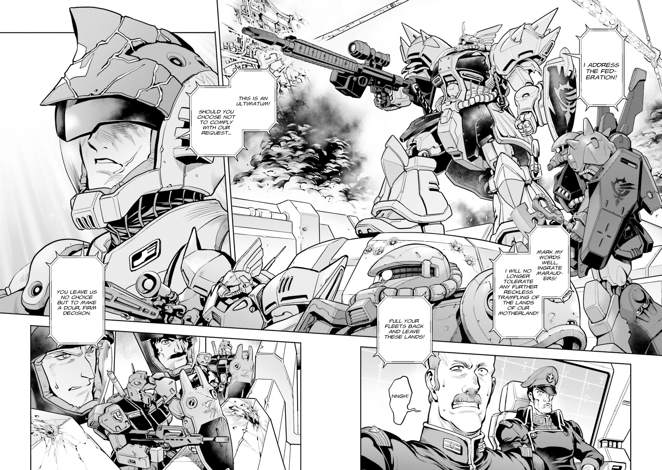 Kidou Senshi Gundam 0083 Rebellion Chapter 96 page 31 - Chapter 96: For Our Homeland