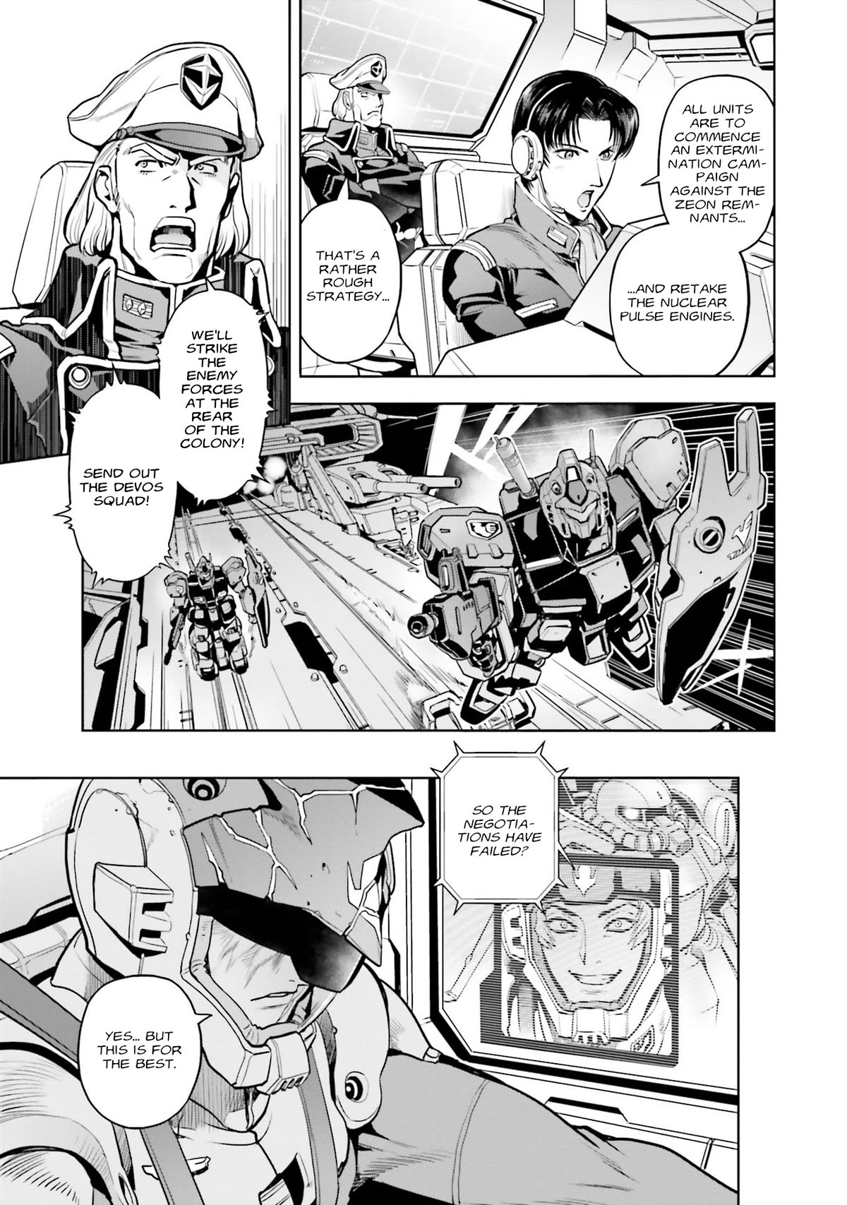 Kidou Senshi Gundam 0083 Rebellion Chapter 97 page 10 - Chapter 97: The Third Spear
