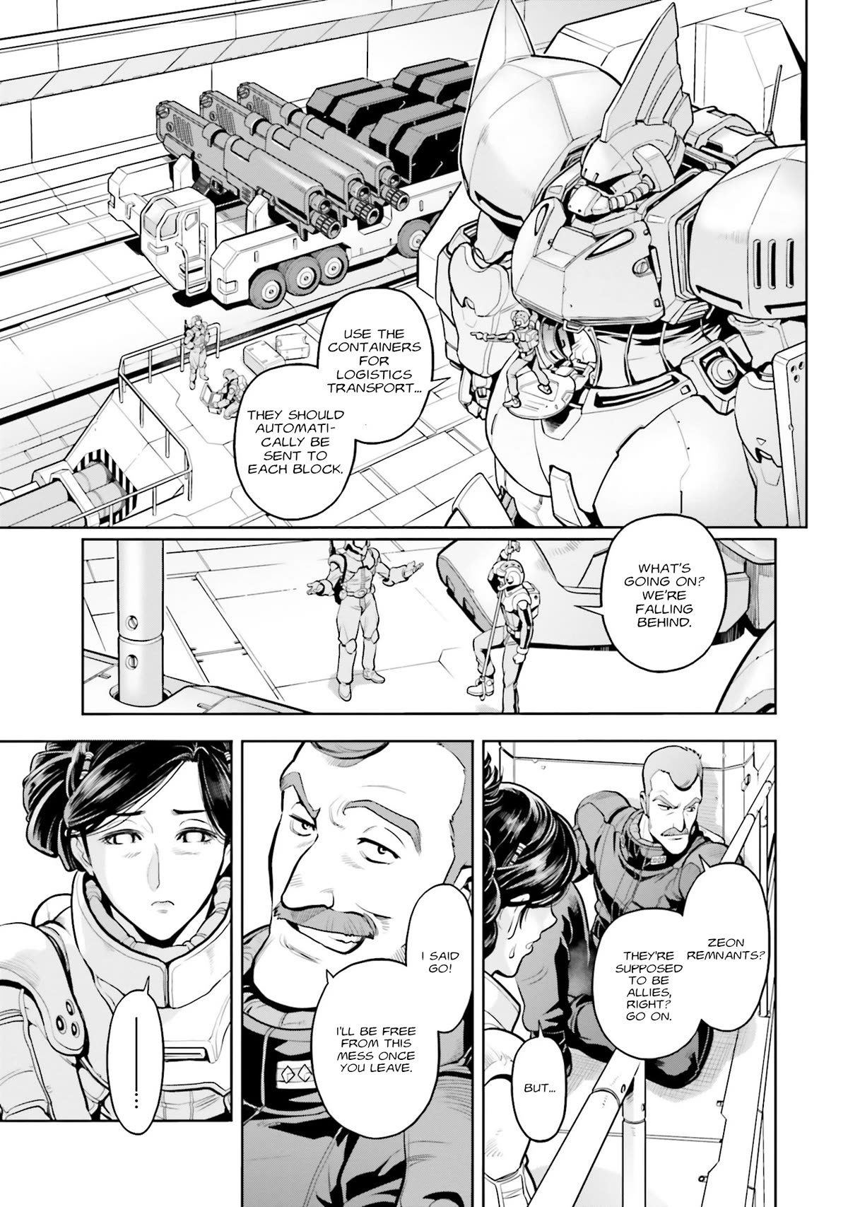 Kidou Senshi Gundam 0083 Rebellion Chapter 97 page 18 - Chapter 97: The Third Spear