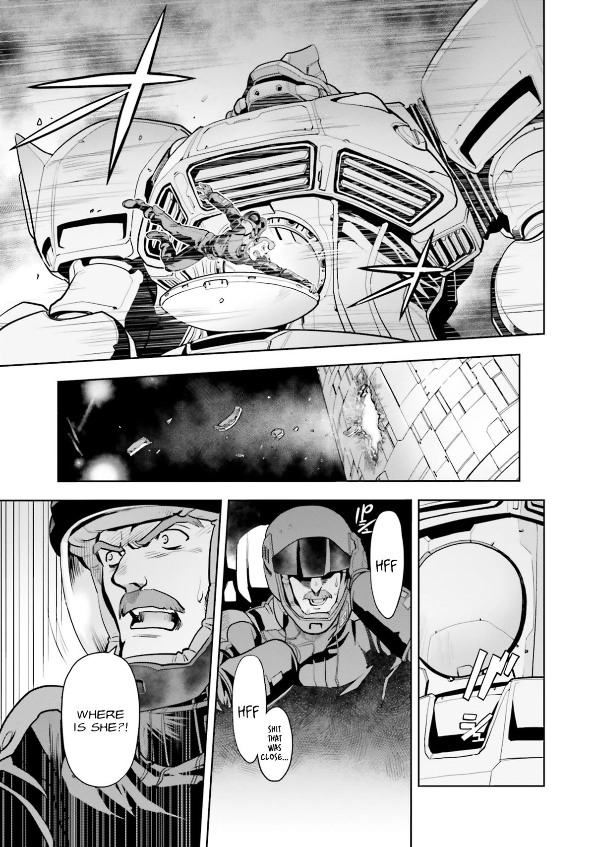 Kidou Senshi Gundam 0083 Rebellion Chapter 97 page 22 - Chapter 97: The Third Spear
