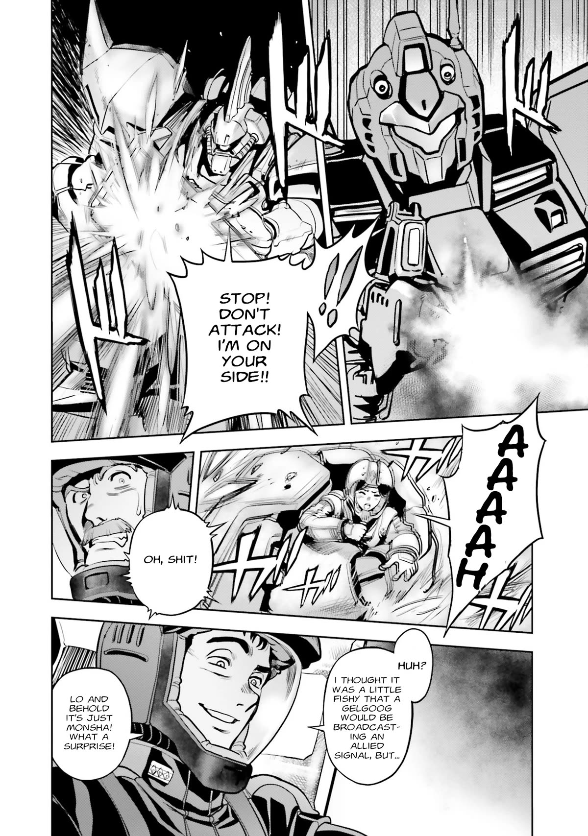Kidou Senshi Gundam 0083 Rebellion Chapter 97 page 27 - Chapter 97: The Third Spear