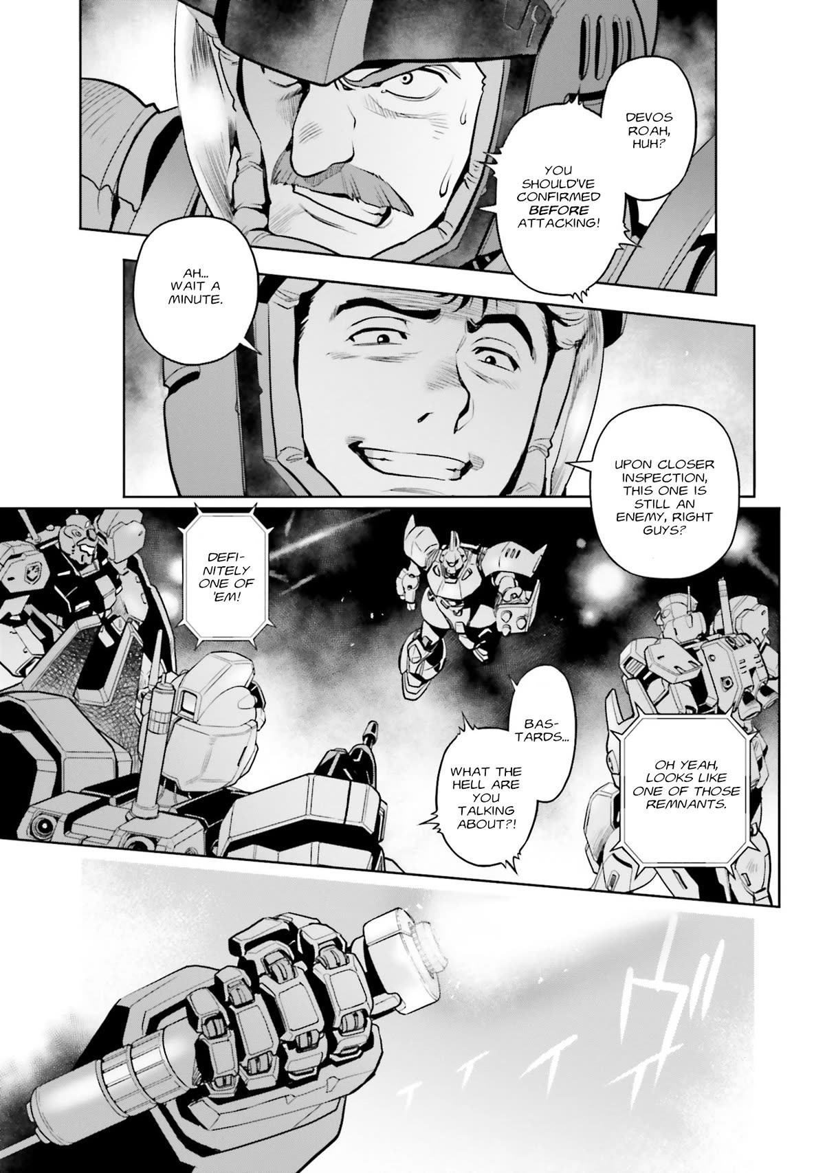 Kidou Senshi Gundam 0083 Rebellion Chapter 97 page 28 - Chapter 97: The Third Spear