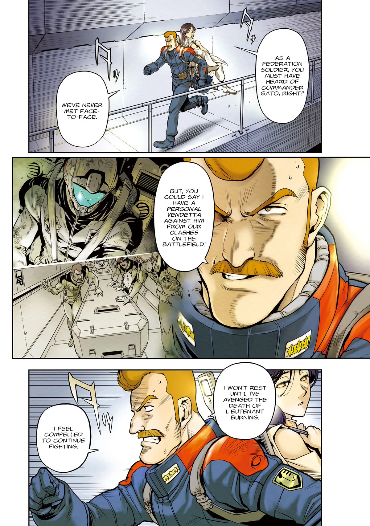 Kidou Senshi Gundam 0083 Rebellion Chapter 97 page 5 - Chapter 97: The Third Spear