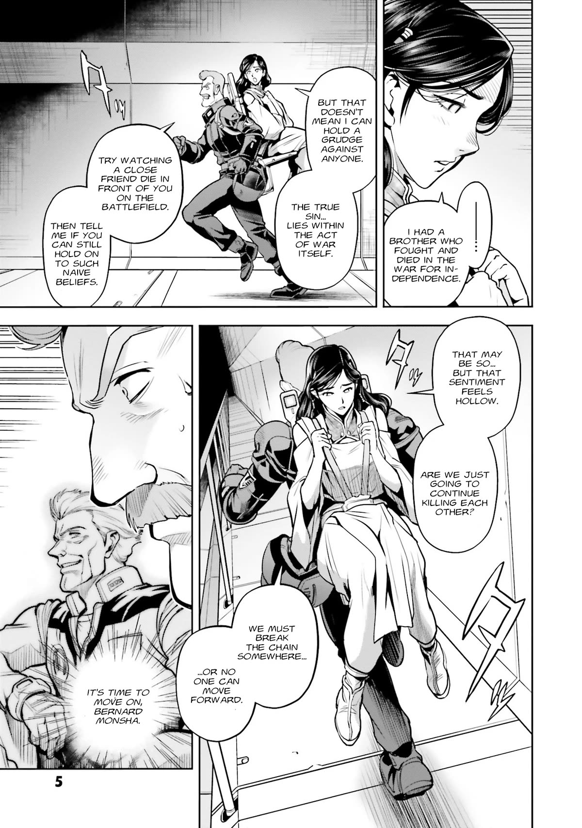 Kidou Senshi Gundam 0083 Rebellion Chapter 97 page 6 - Chapter 97: The Third Spear