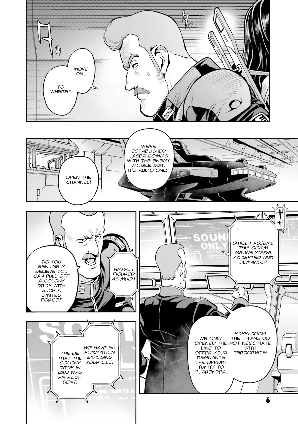 Kidou Senshi Gundam 0083 Rebellion Chapter 97 page 7 - Chapter 97: The Third Spear