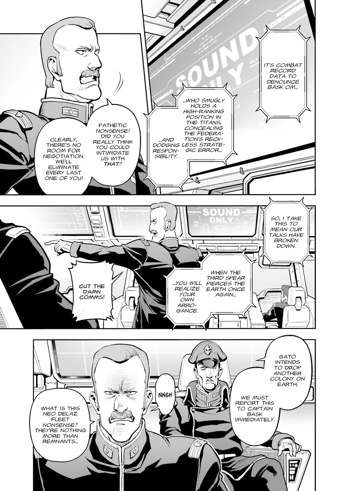Kidou Senshi Gundam 0083 Rebellion Chapter 97 page 8 - Chapter 97: The Third Spear