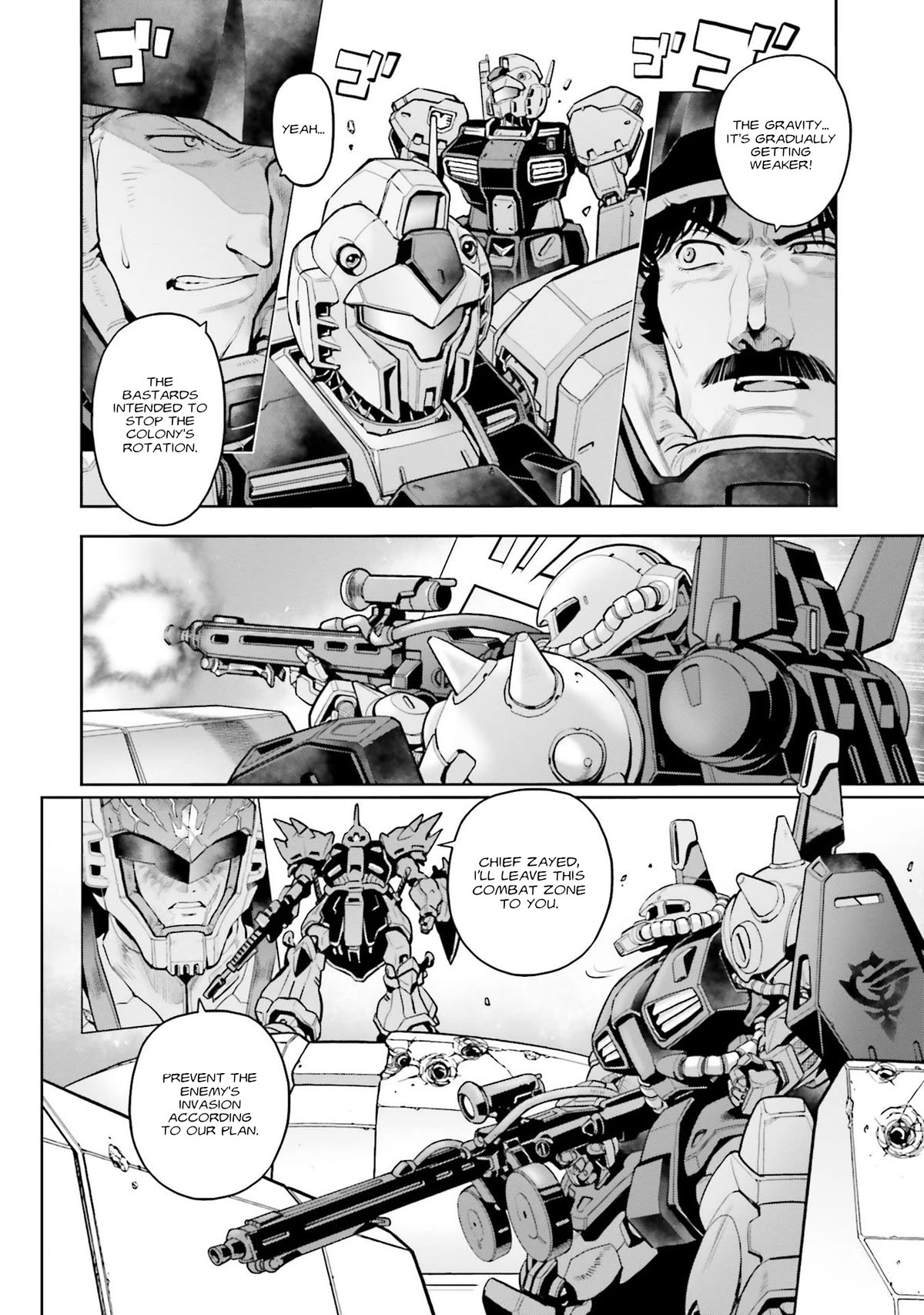 Kidou Senshi Gundam 0083 Rebellion Chapter 98 page 12 - Chapter 98: Unjust War