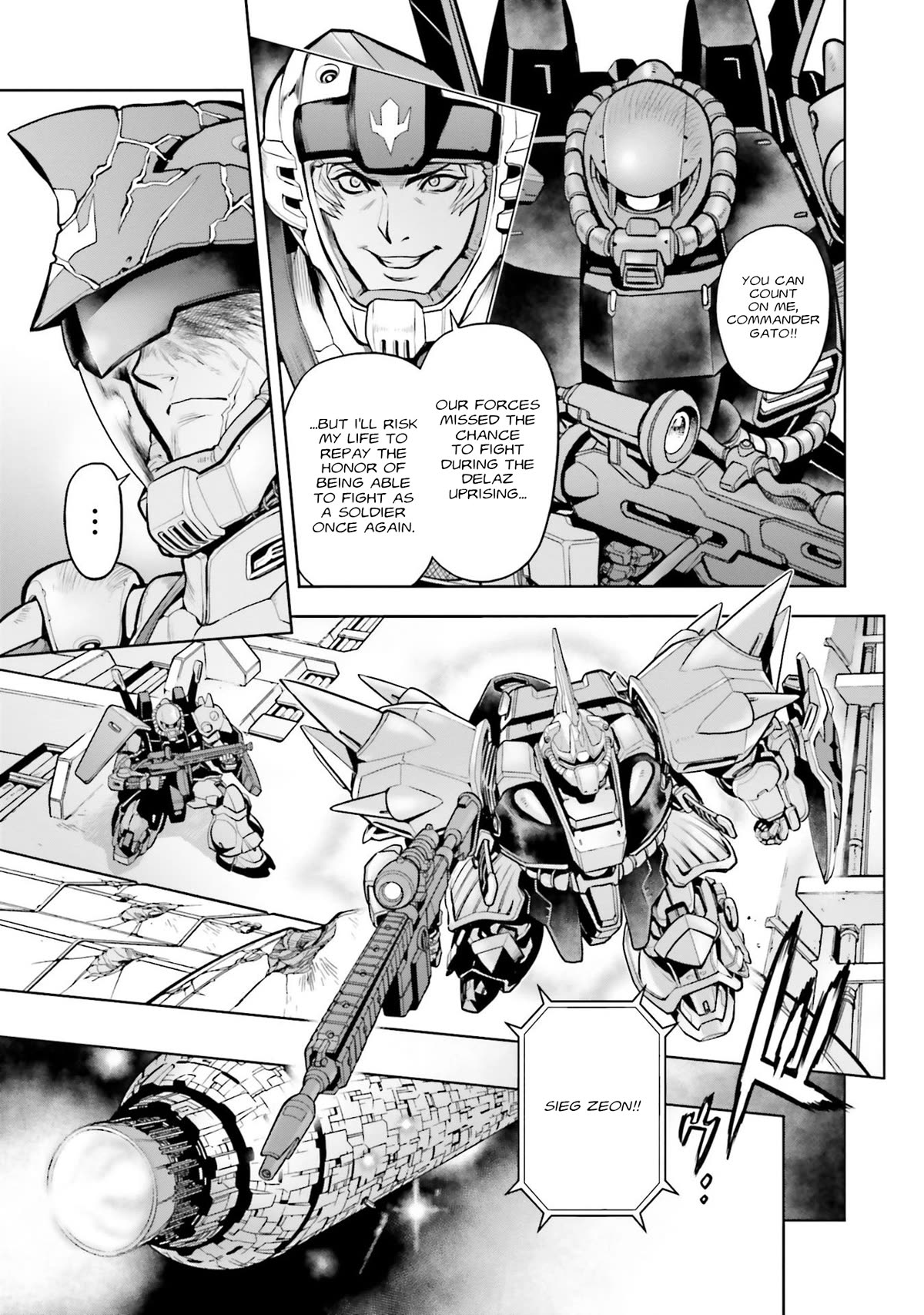 Kidou Senshi Gundam 0083 Rebellion Chapter 98 page 13 - Chapter 98: Unjust War