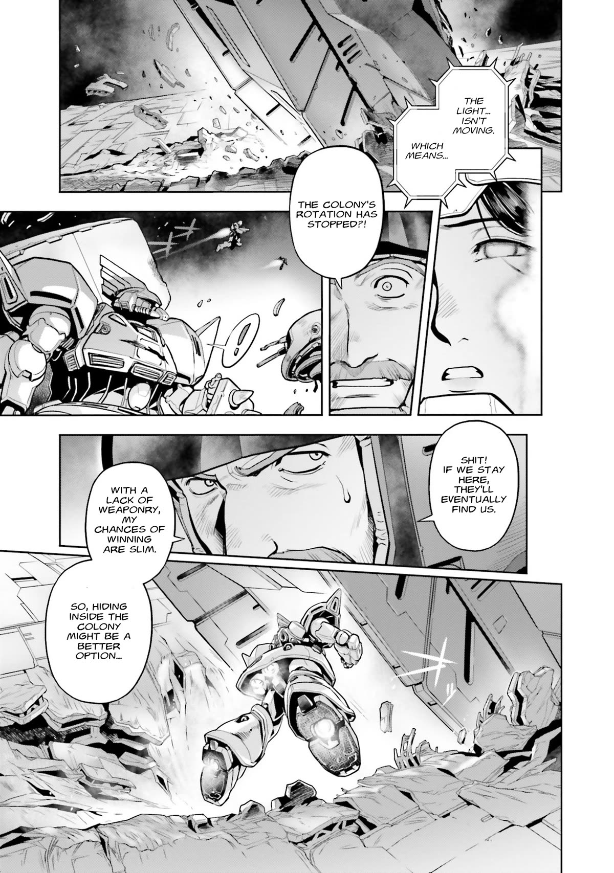 Kidou Senshi Gundam 0083 Rebellion Chapter 98 page 17 - Chapter 98: Unjust War