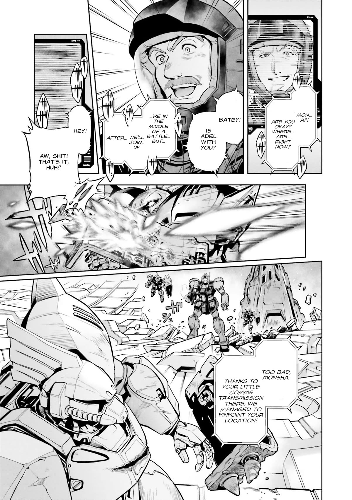 Kidou Senshi Gundam 0083 Rebellion Chapter 98 page 21 - Chapter 98: Unjust War