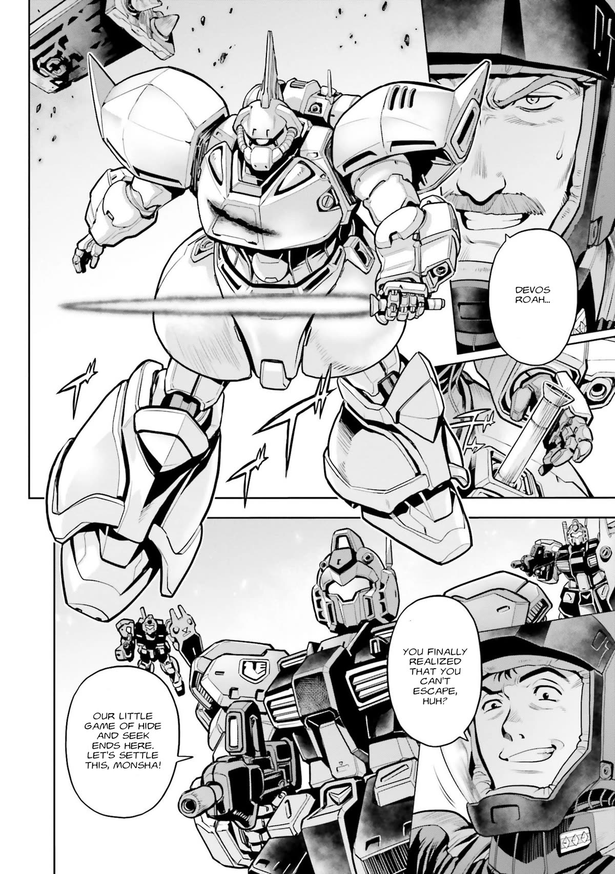 Kidou Senshi Gundam 0083 Rebellion Chapter 98 page 22 - Chapter 98: Unjust War