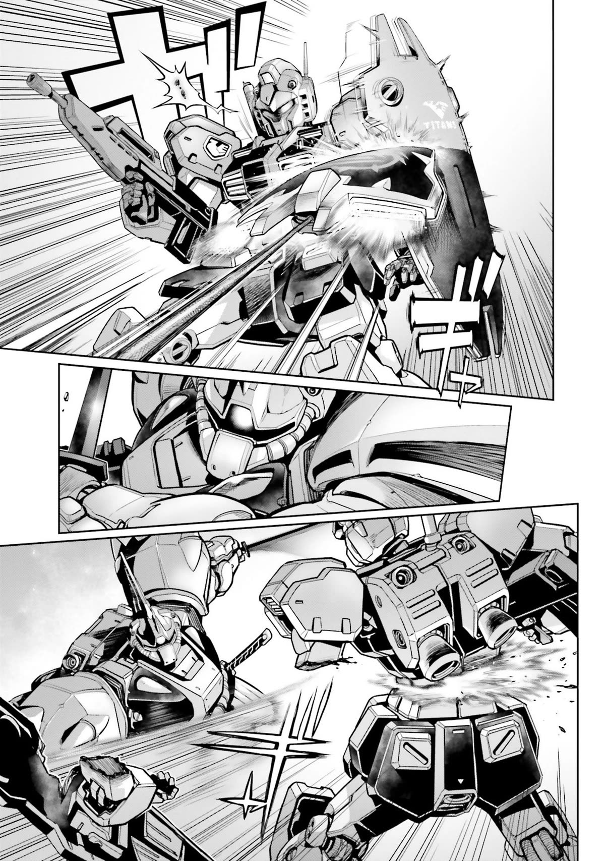 Kidou Senshi Gundam 0083 Rebellion Chapter 98 page 27 - Chapter 98: Unjust War