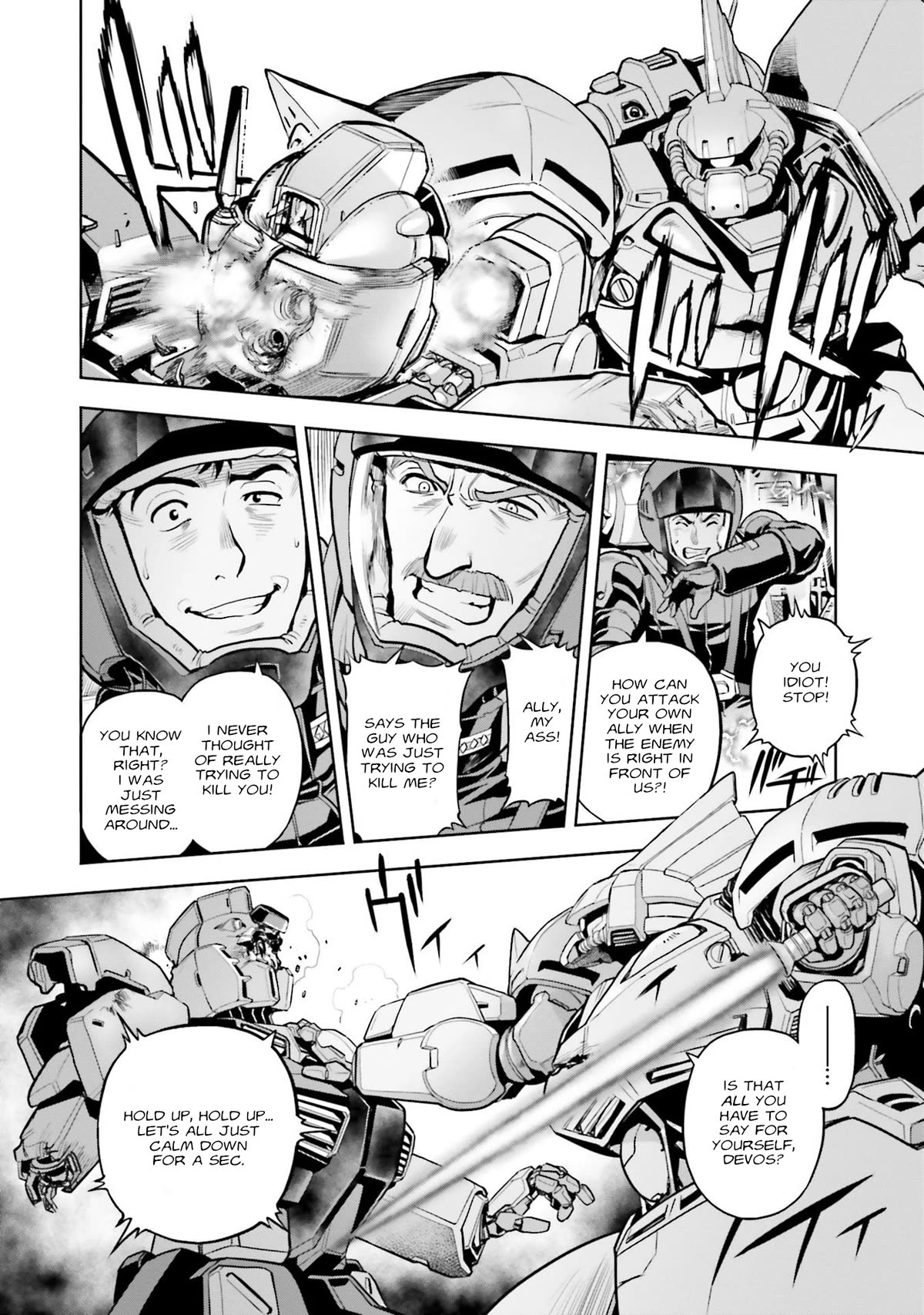 Kidou Senshi Gundam 0083 Rebellion Chapter 98 page 30 - Chapter 98: Unjust War