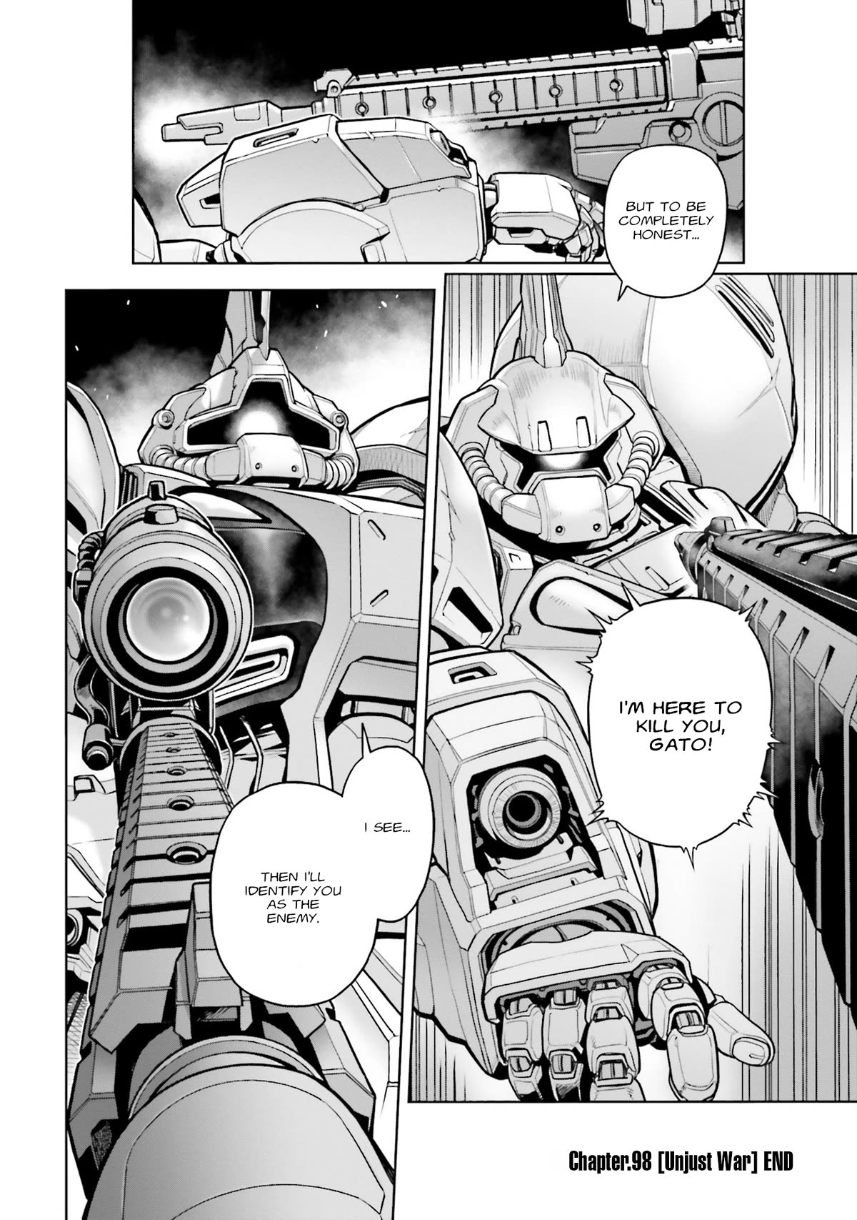 Kidou Senshi Gundam 0083 Rebellion Chapter 98 page 35 - Chapter 98: Unjust War
