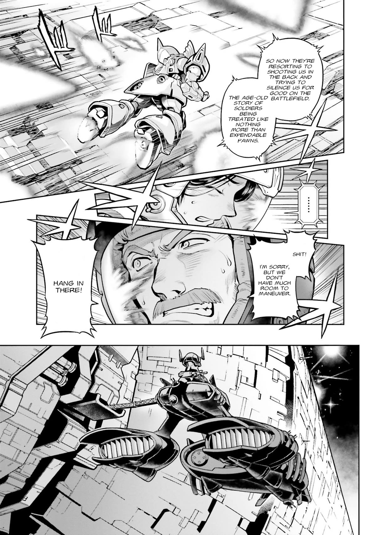 Kidou Senshi Gundam 0083 Rebellion Chapter 98 page 7 - Chapter 98: Unjust War