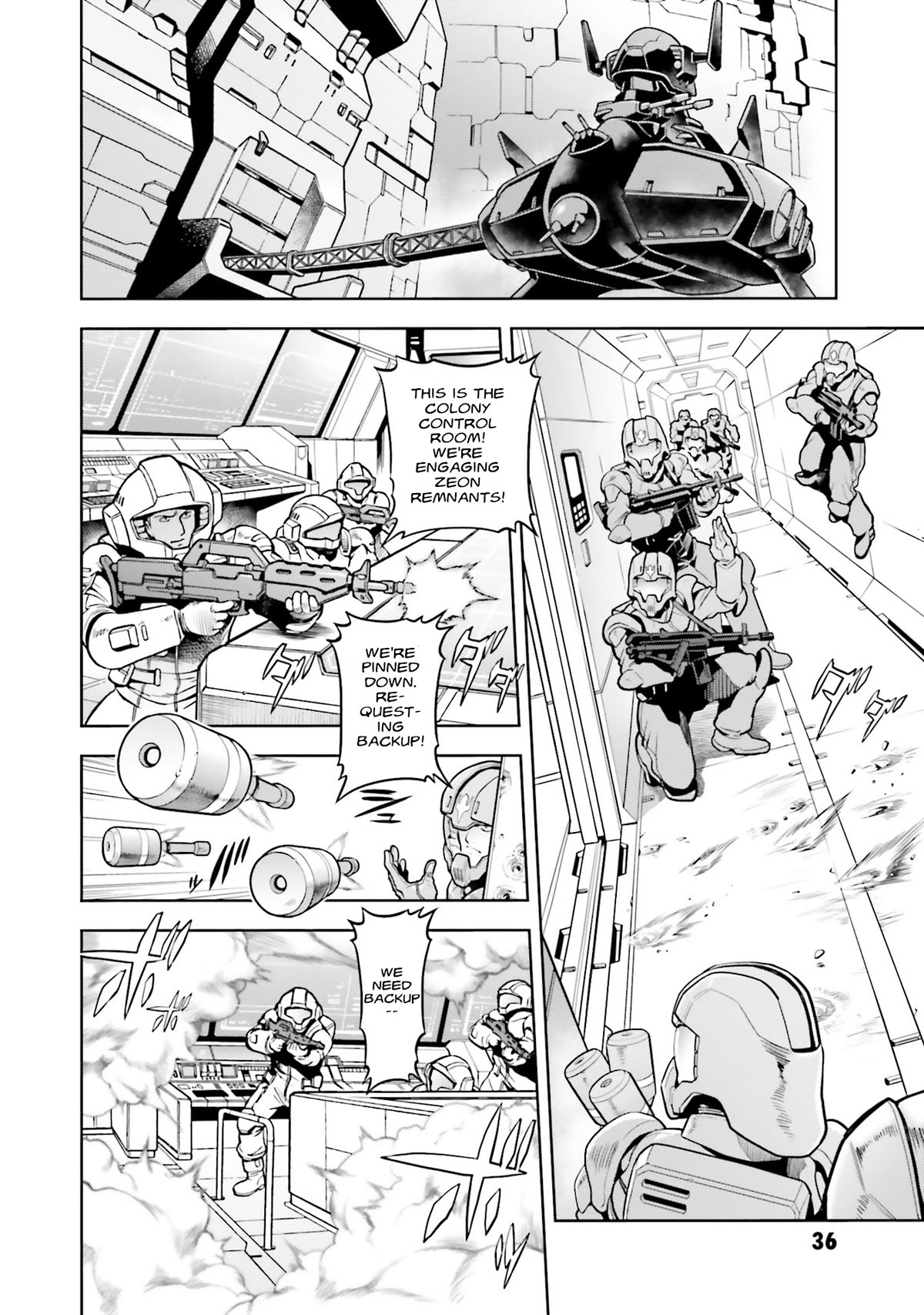 Kidou Senshi Gundam 0083 Rebellion Chapter 98 page 8 - Chapter 98: Unjust War