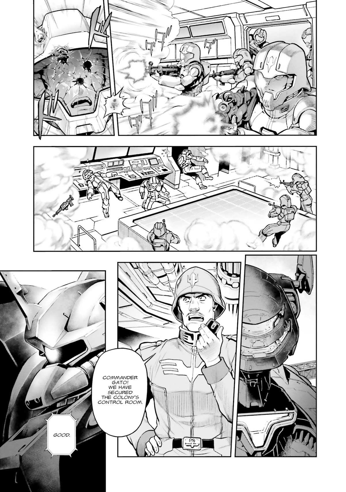 Kidou Senshi Gundam 0083 Rebellion Chapter 98 page 9 - Chapter 98: Unjust War