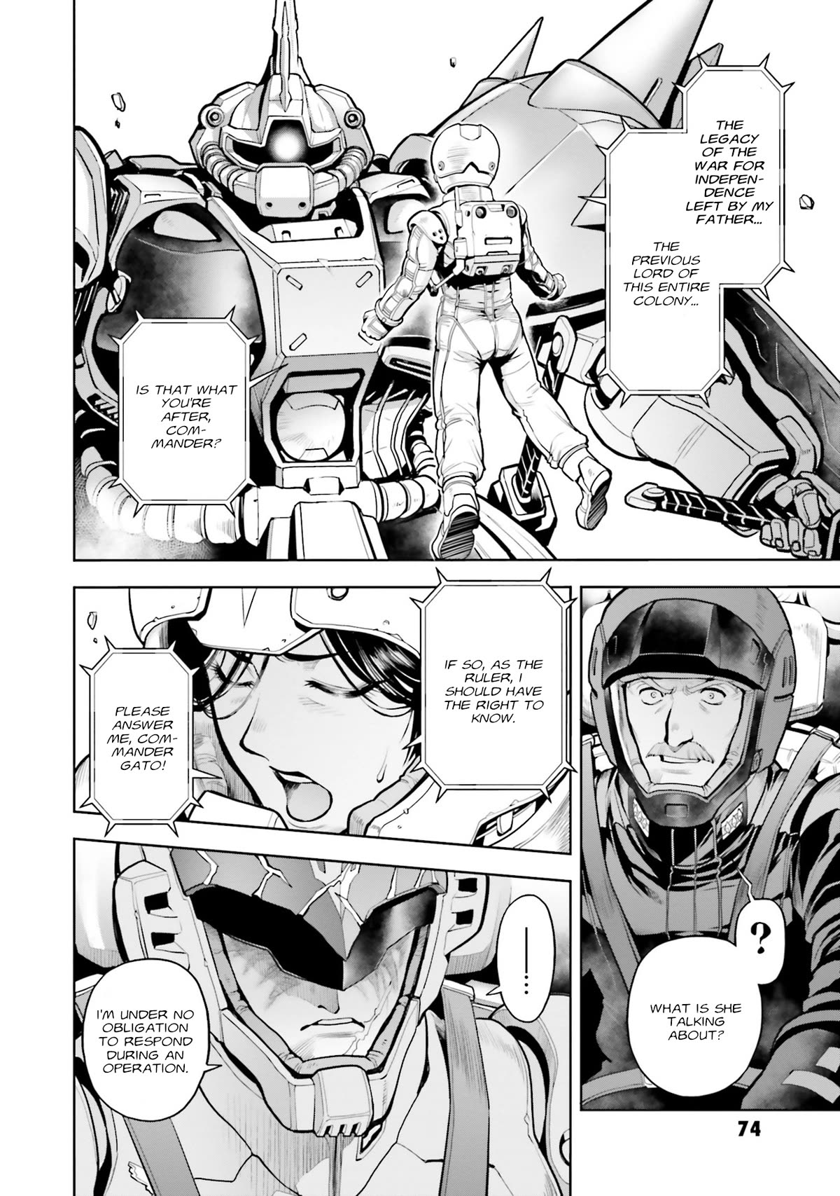Kidou Senshi Gundam 0083 Rebellion Chapter 99 page 10 - Chapter 99: Ominous Signs