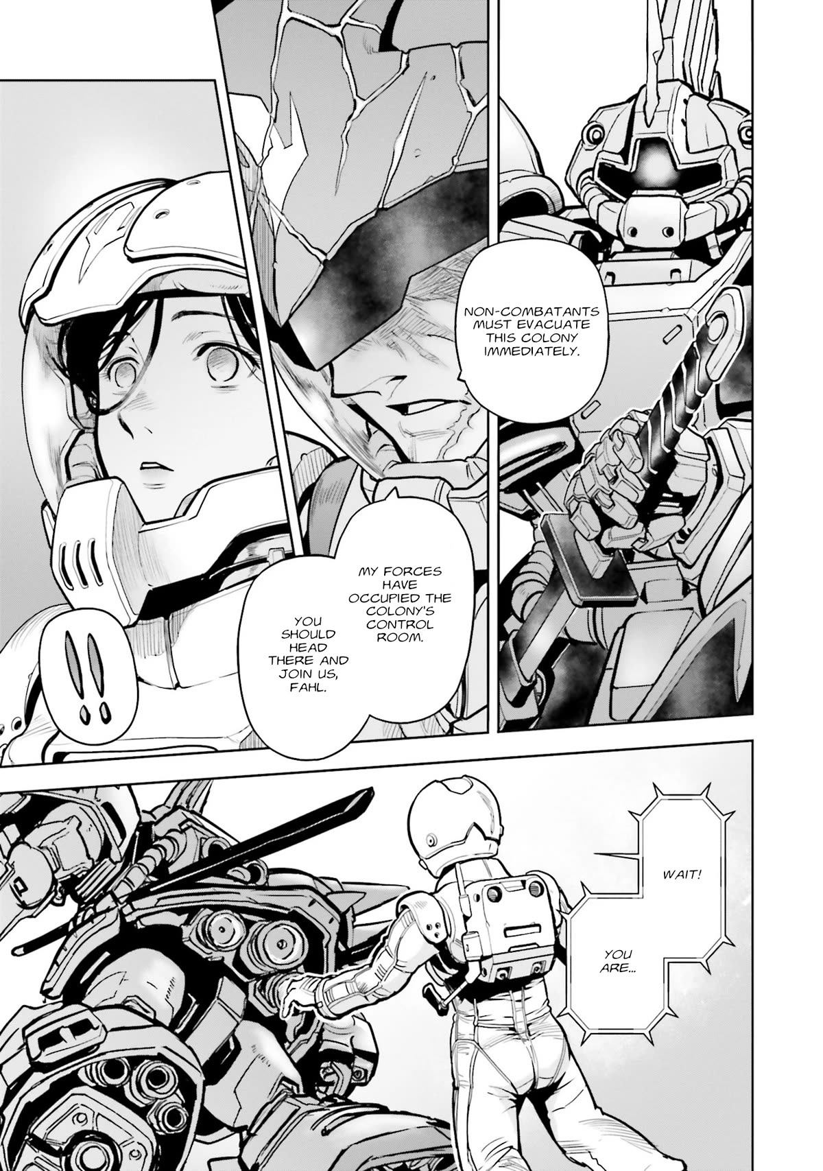 Kidou Senshi Gundam 0083 Rebellion Chapter 99 page 11 - Chapter 99: Ominous Signs