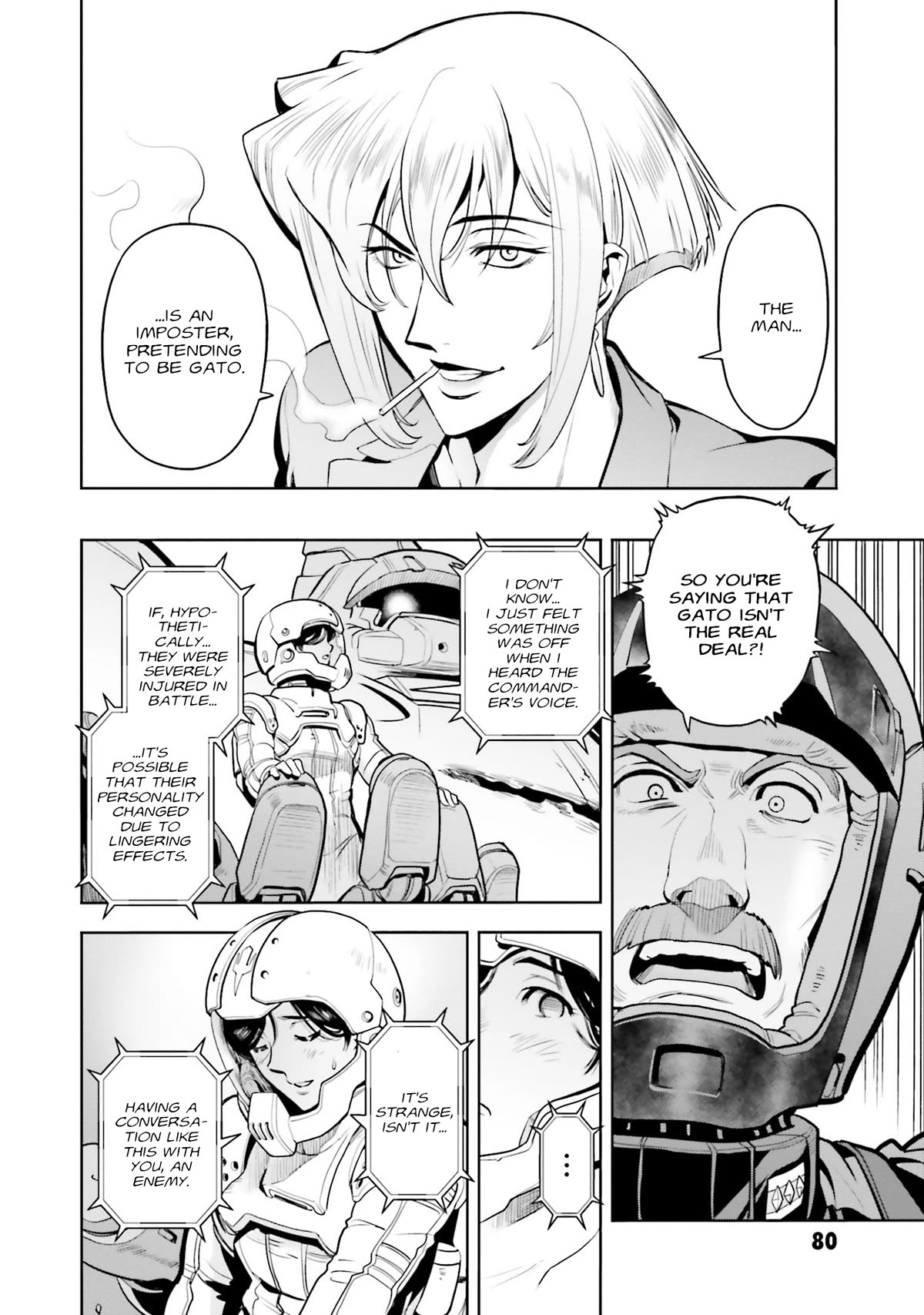 Kidou Senshi Gundam 0083 Rebellion Chapter 99 page 16 - Chapter 99: Ominous Signs