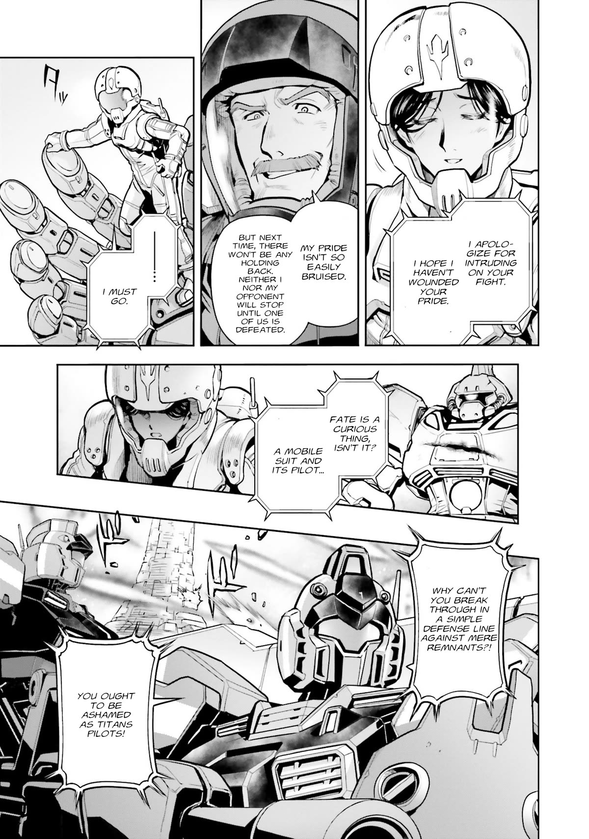 Kidou Senshi Gundam 0083 Rebellion Chapter 99 page 17 - Chapter 99: Ominous Signs