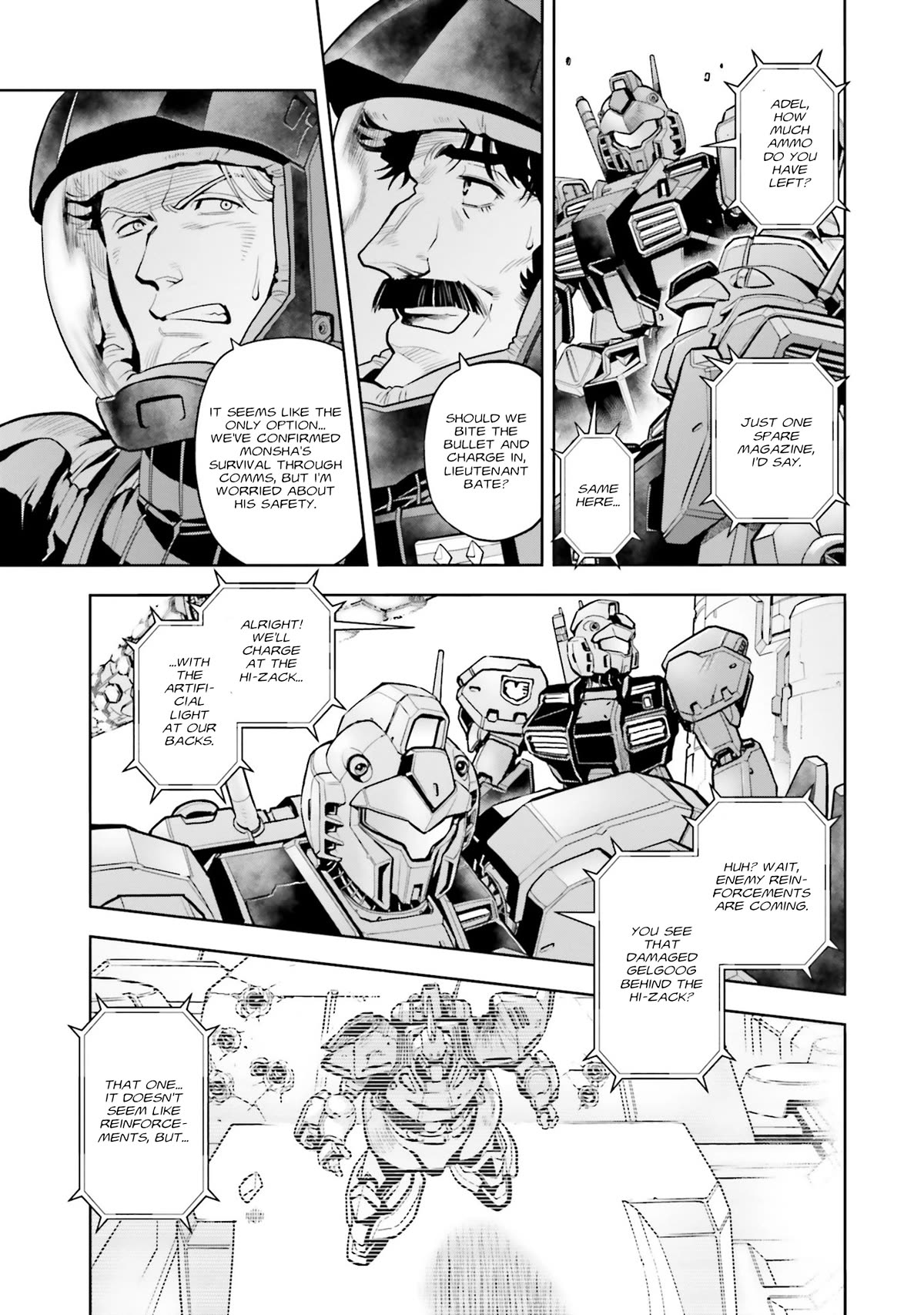 Kidou Senshi Gundam 0083 Rebellion Chapter 99 page 19 - Chapter 99: Ominous Signs