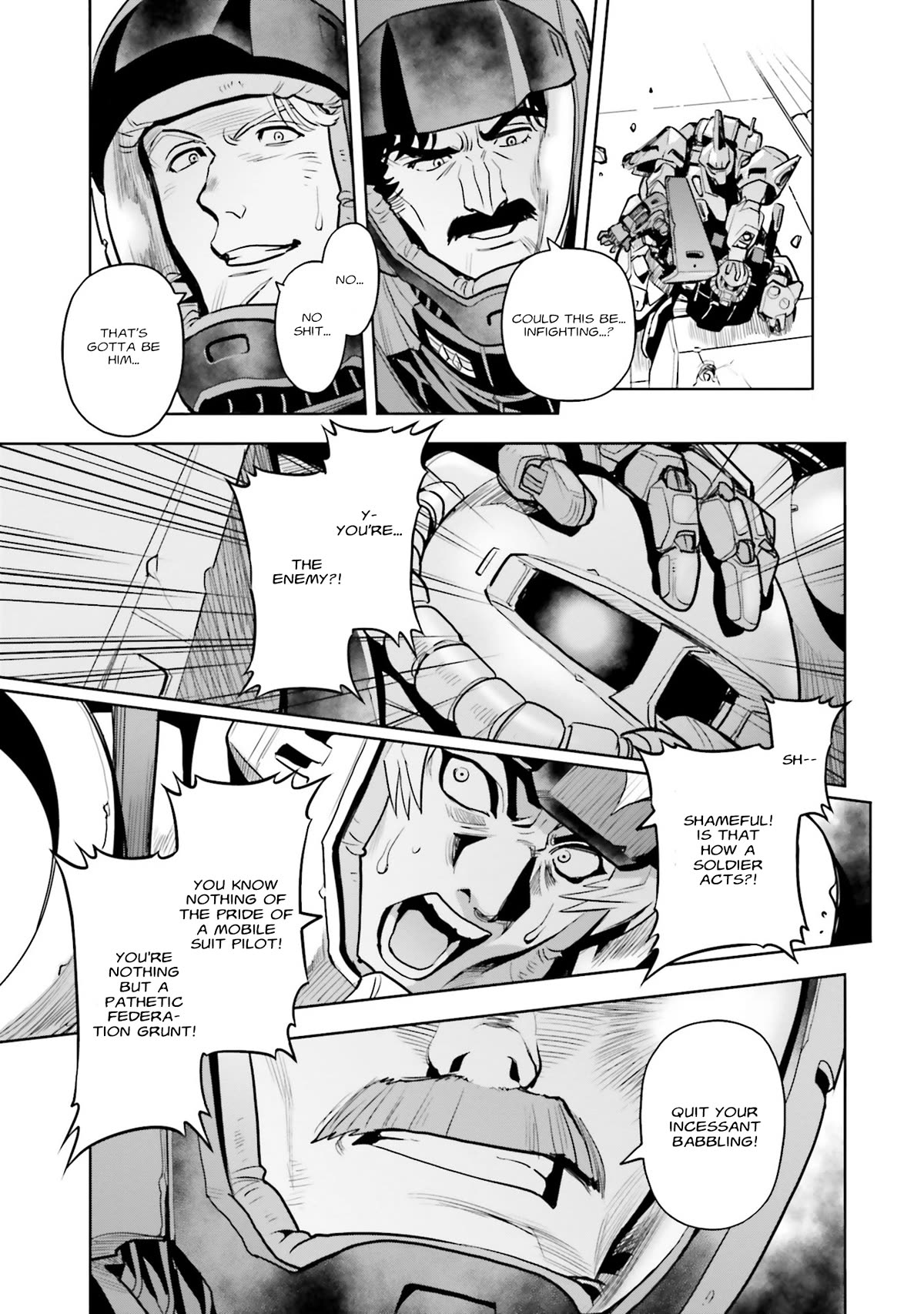 Kidou Senshi Gundam 0083 Rebellion Chapter 99 page 21 - Chapter 99: Ominous Signs
